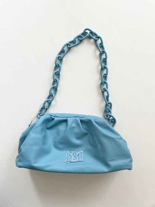 Badgley Mischka wrapped frame clutch