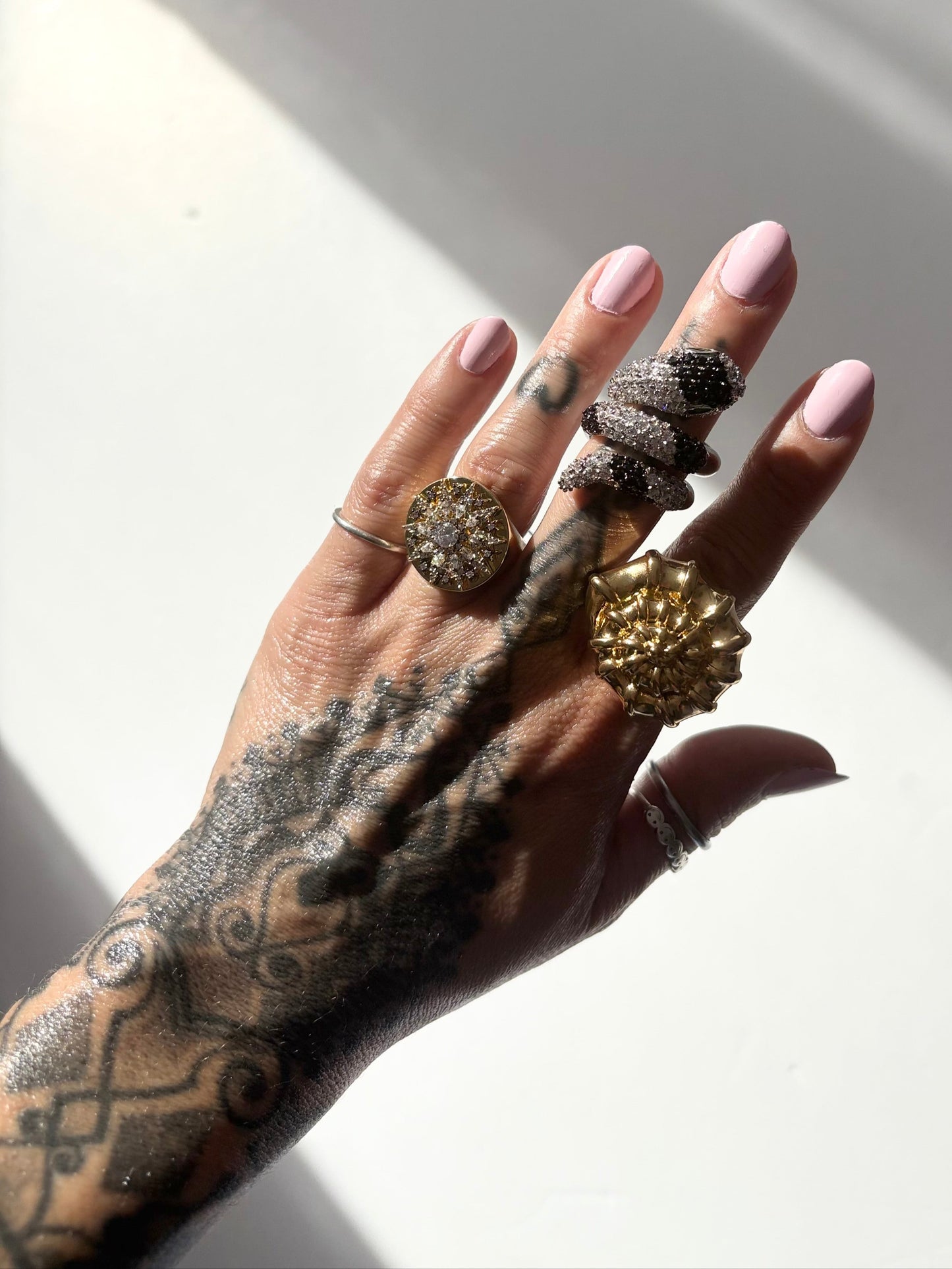Noir NYC Heavenly Ornaments Ring