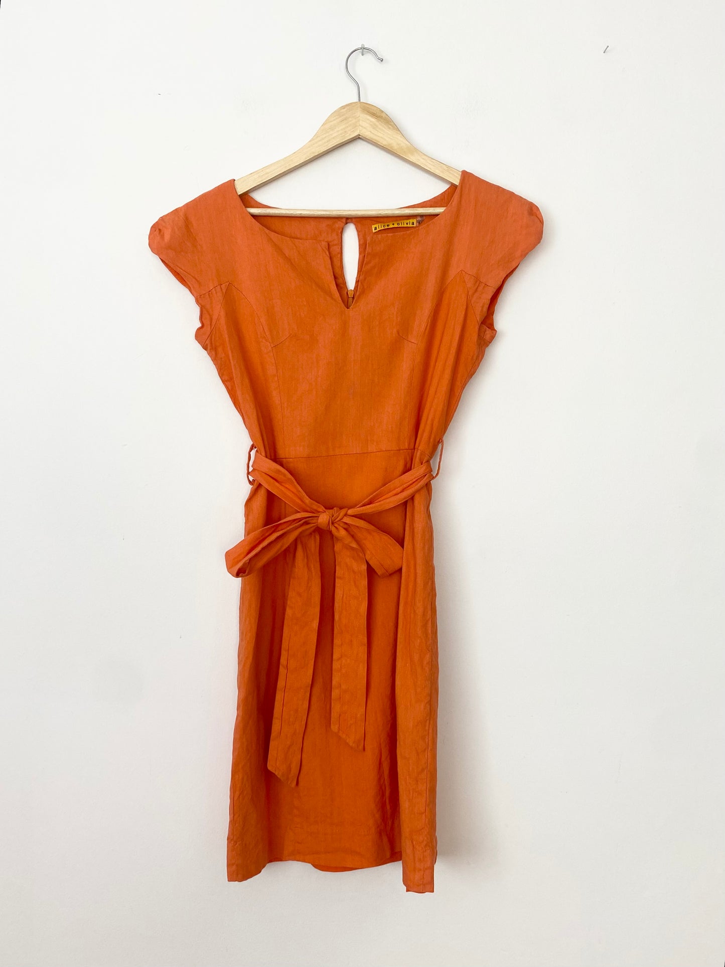 Robe Alice + Olivia en lin mélangé XS/S