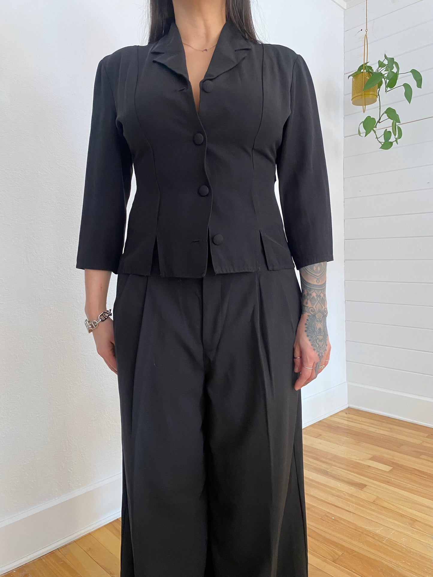 Vintage le chateau blazer shirt Small
