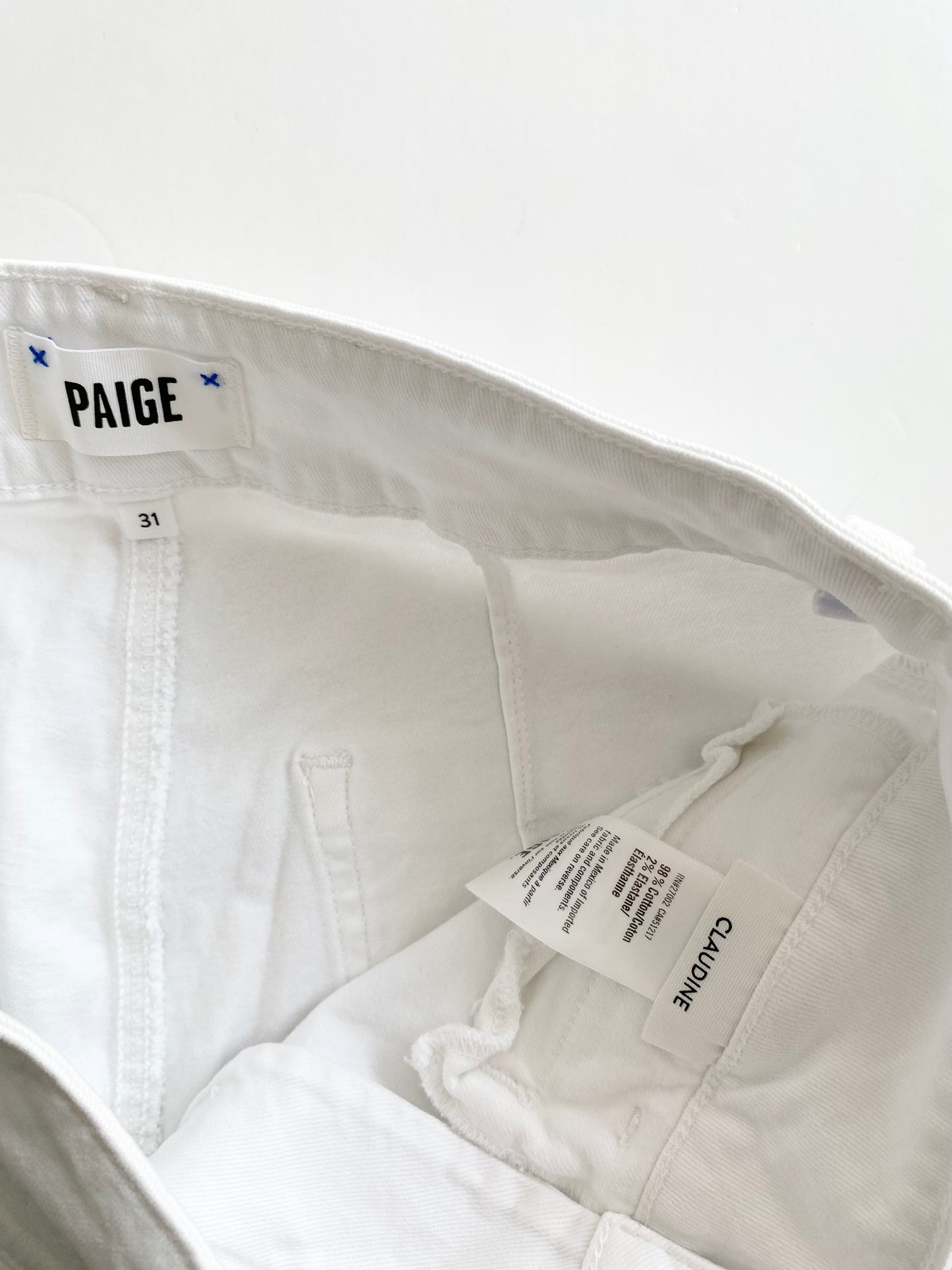 Jean évasé taille mi-haute PAIGE Claudine W31