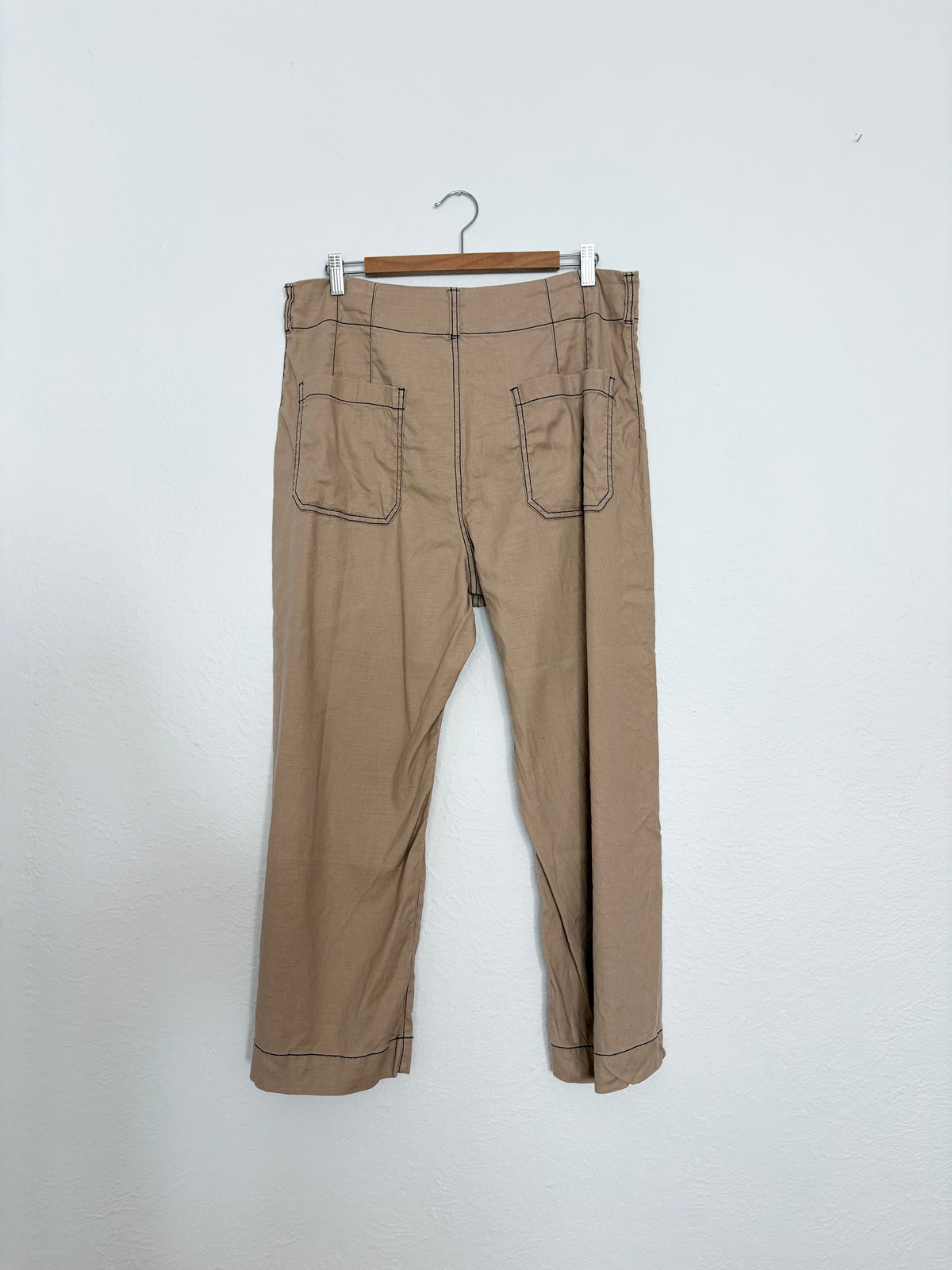 Maeve the colette contrast stitch pants W33