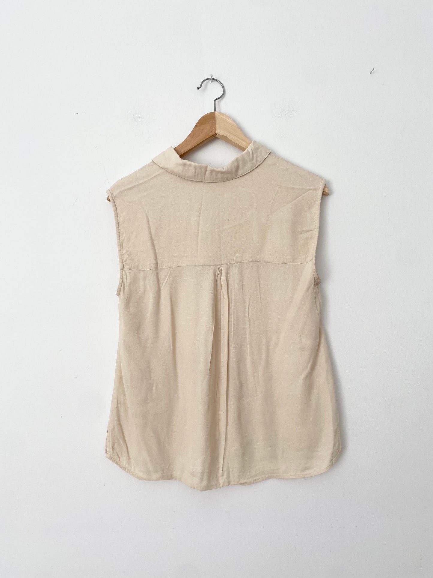 Frank & oak flowy sleeveless blouse S/M