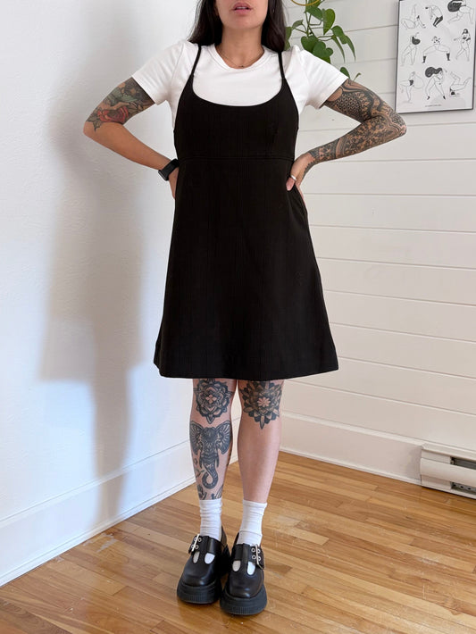 Robe en jersey à carreaux Ganni M/L