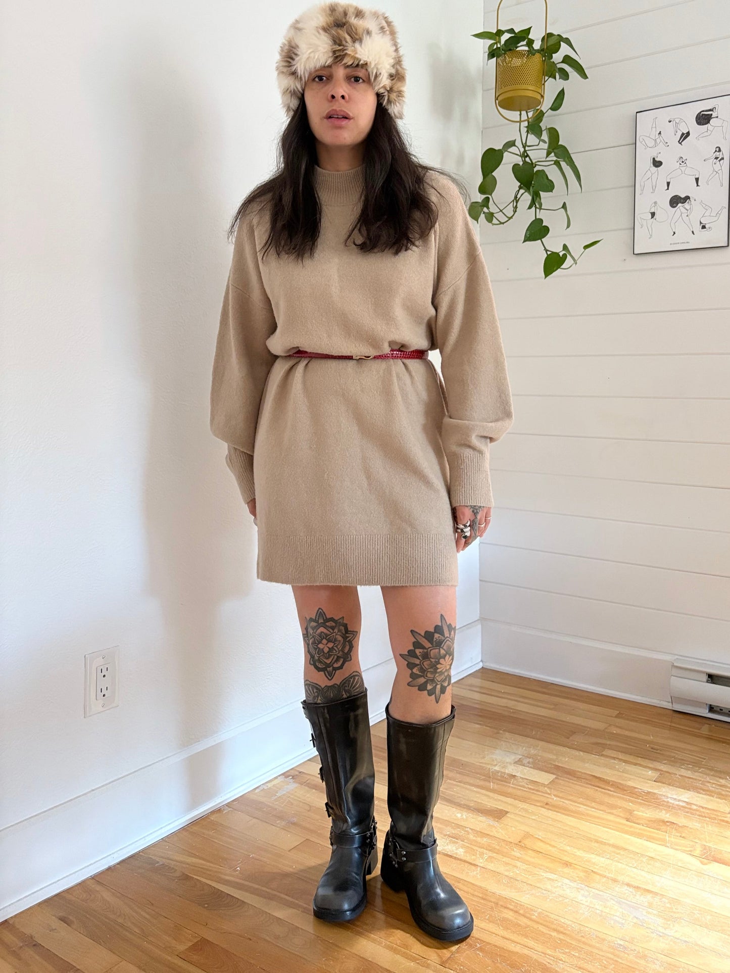 & Other stories knit sweater dress Medium