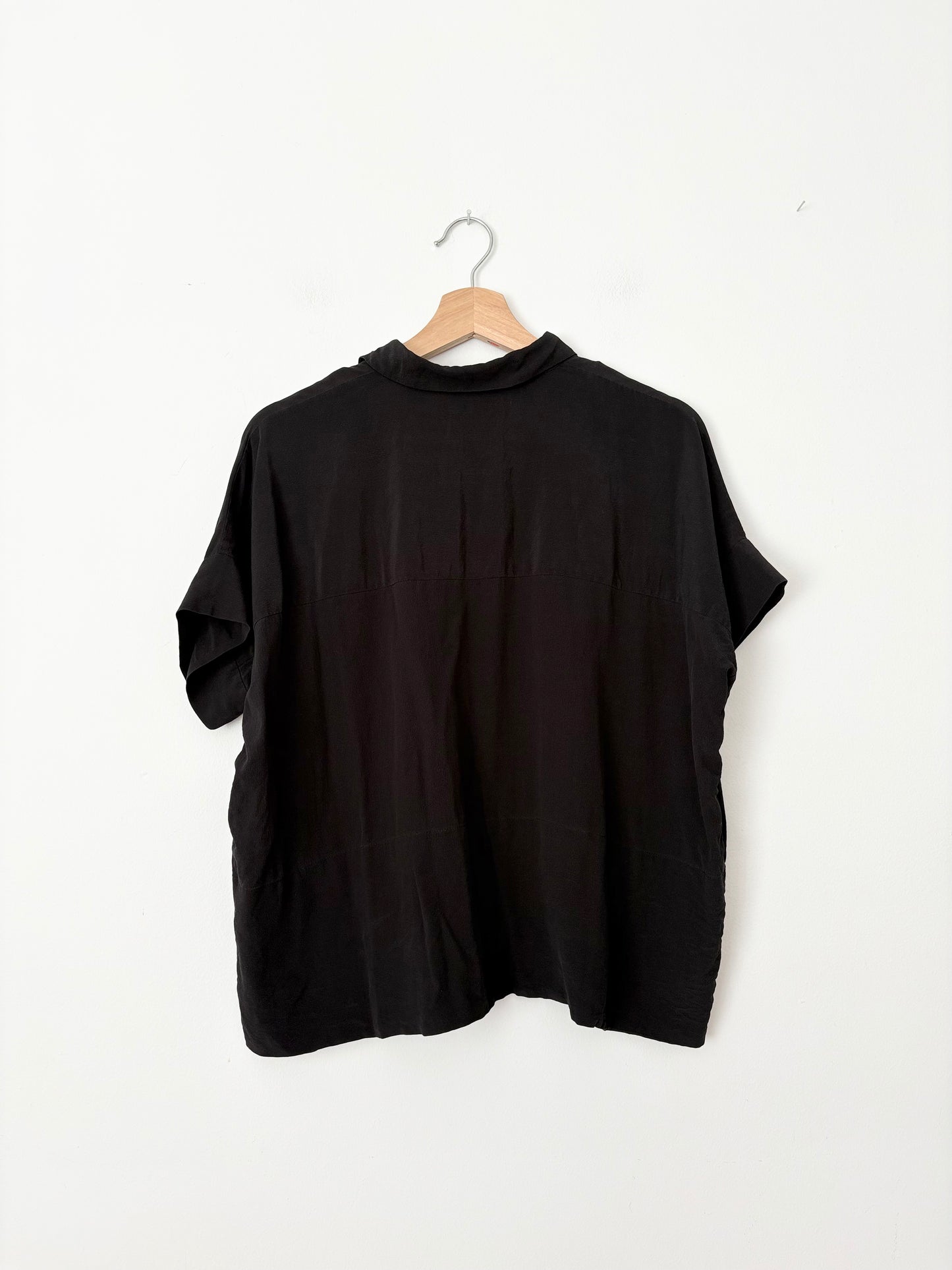 Everlane the silk boxy shirt S/M