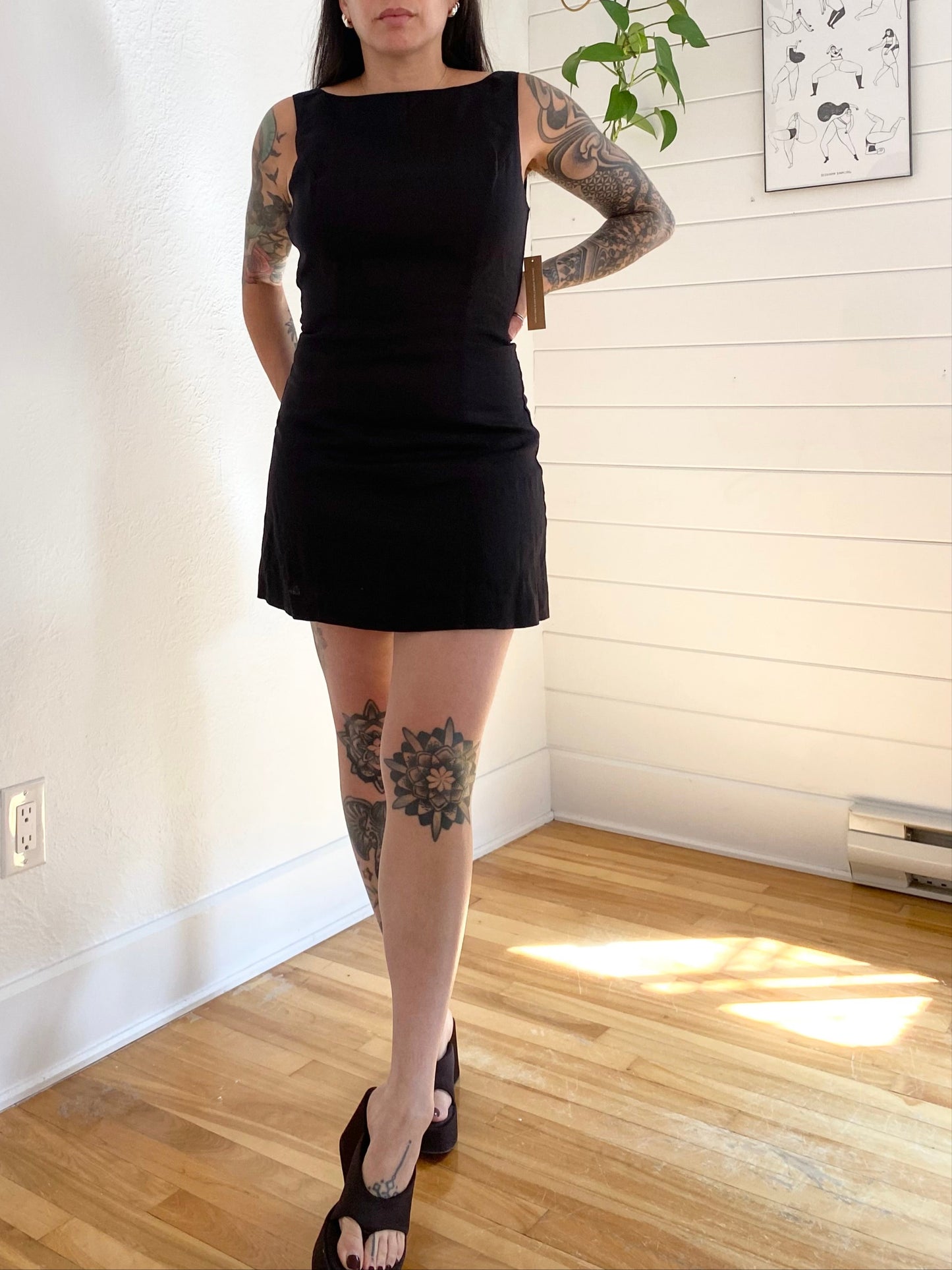 O.P.T Aspen Linen mini dress Medium