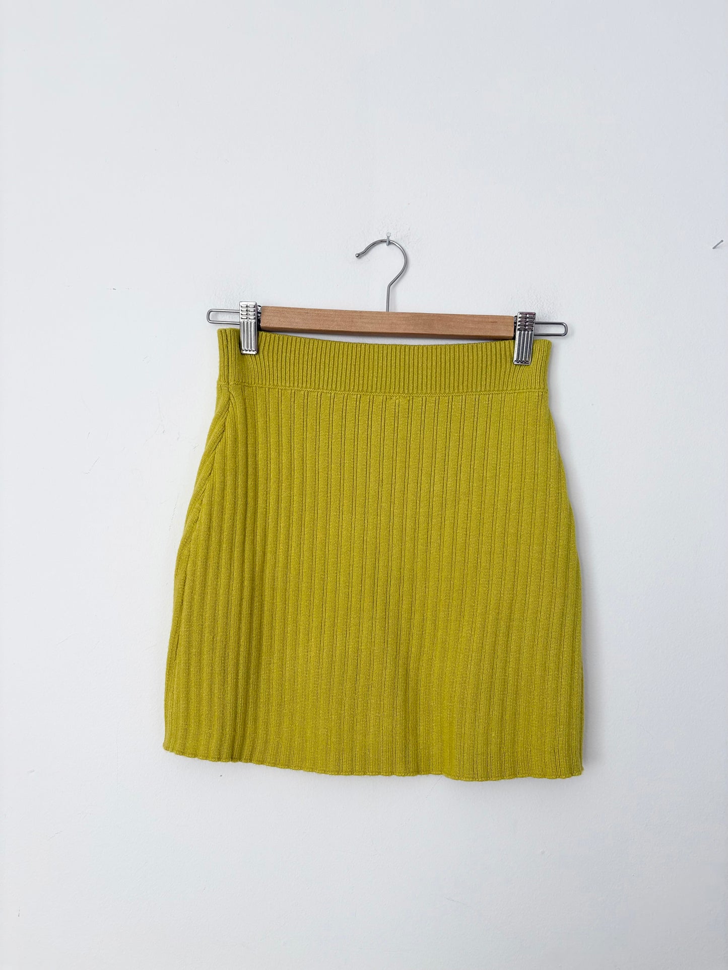 Free People Eliza mini skirt sweater set S/M