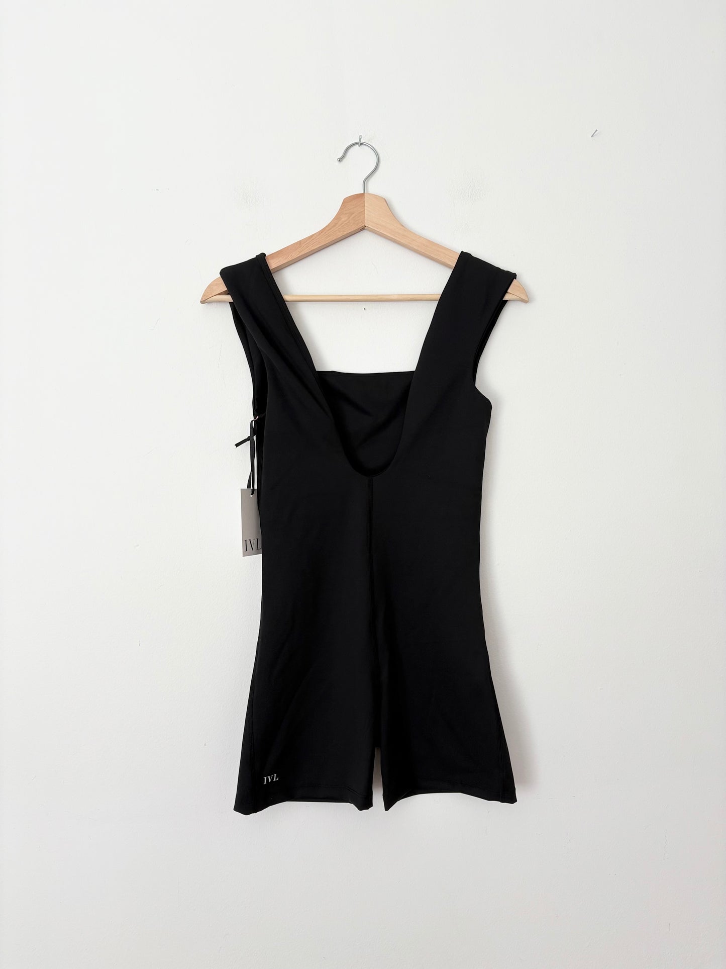IVL Collective square neck backless romper Small