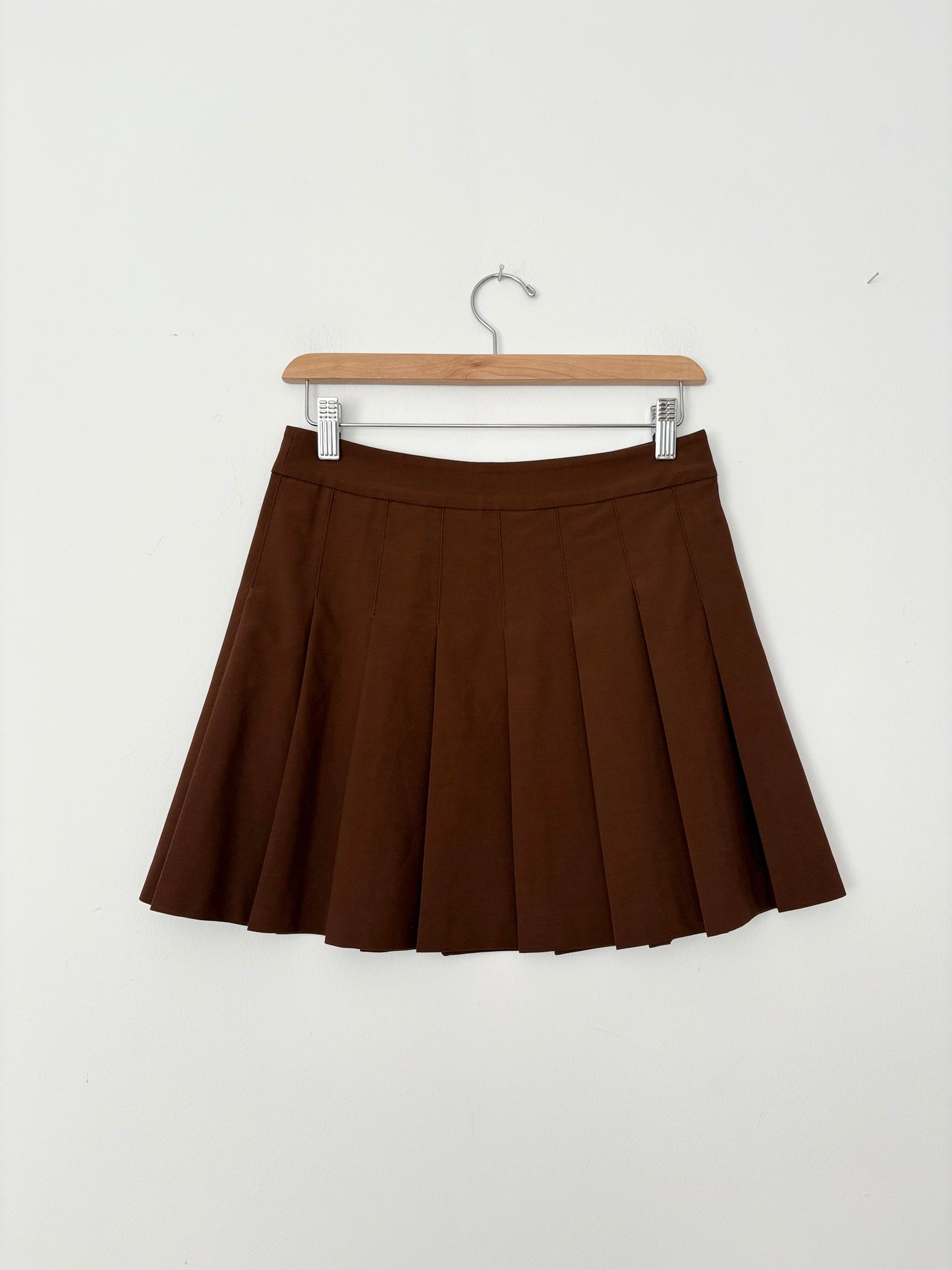 Sunday Best Olive micro skirt Small