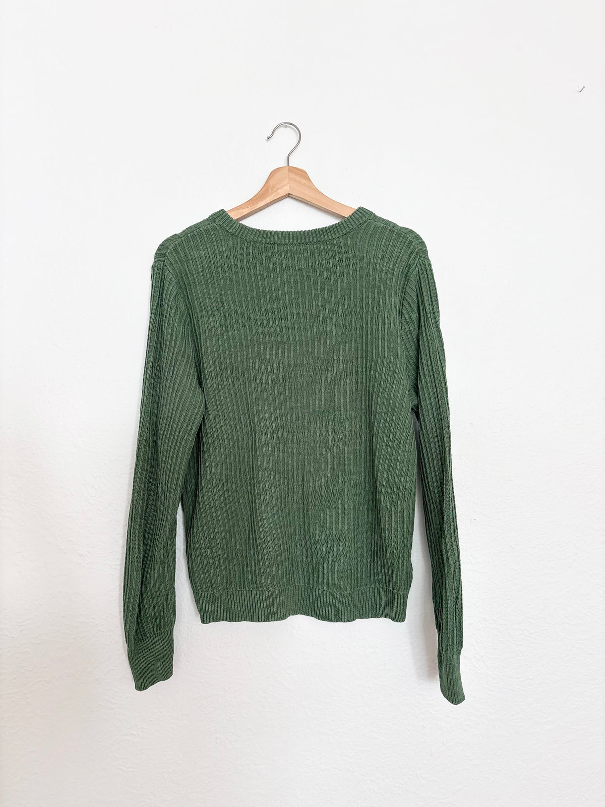 Frank & Oak ribbed crewneck sweater Large