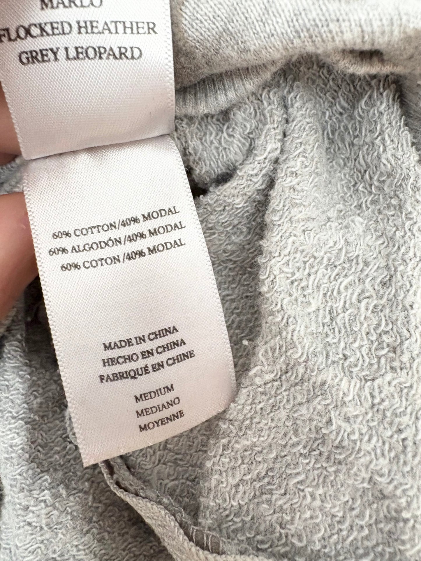 Rails Marlo Leopard print sweater Medium