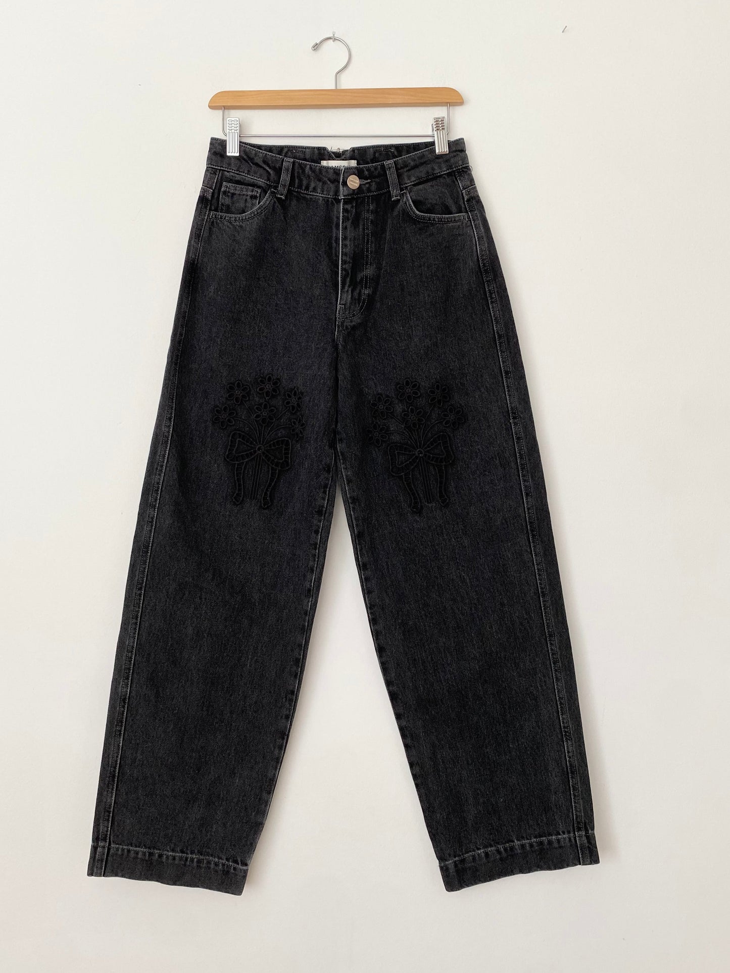 Damson Madder Drew jean cargo broderie W27