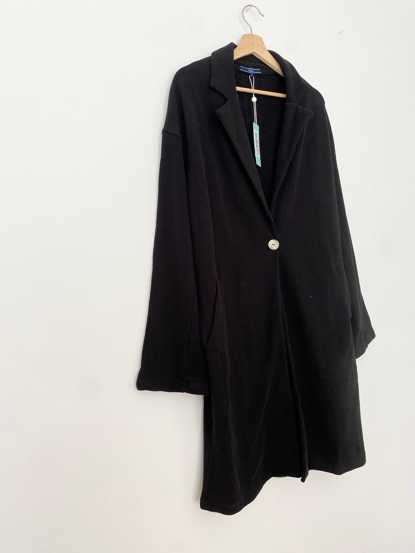 Robe longue style blazer en coton SHORE M/L