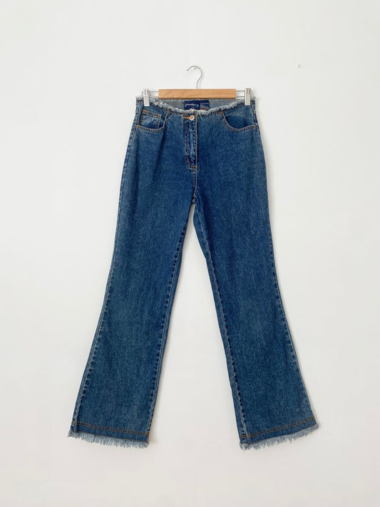 Jean évasé vintage taille moyenne W26