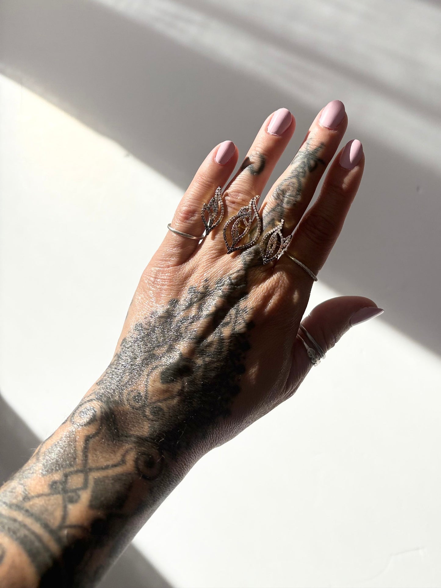 Noir NYC Sparks double ring
