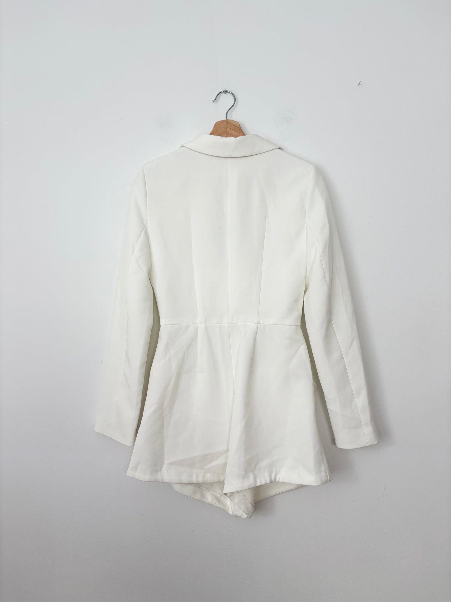 Topshop cut-out blazer romper M/L