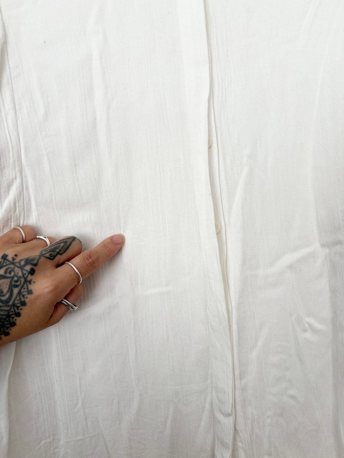 Ba&sh Lady shirt in ecru Small