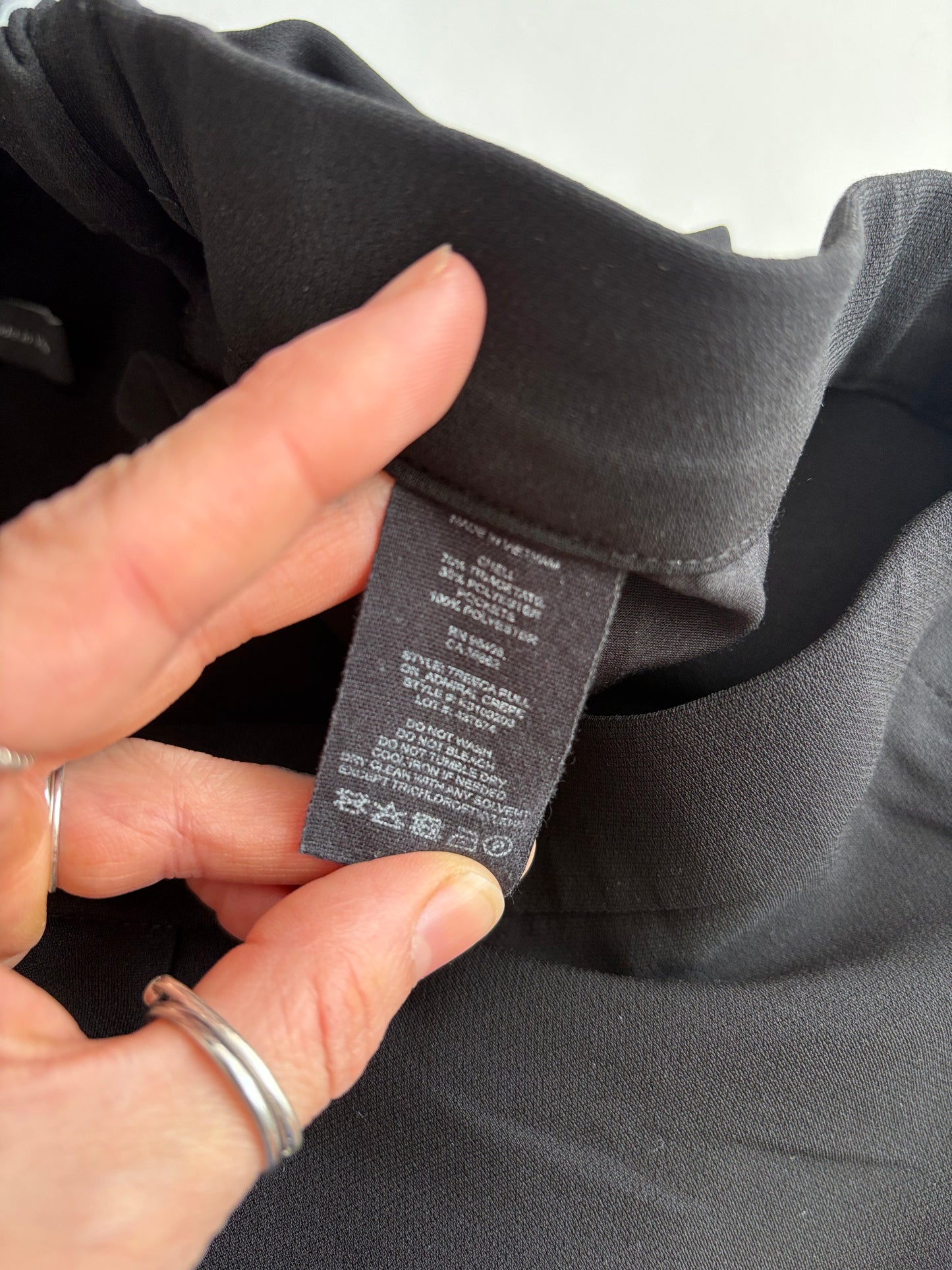 Theory Treeca pull on pants in Admiral crepe XS/S