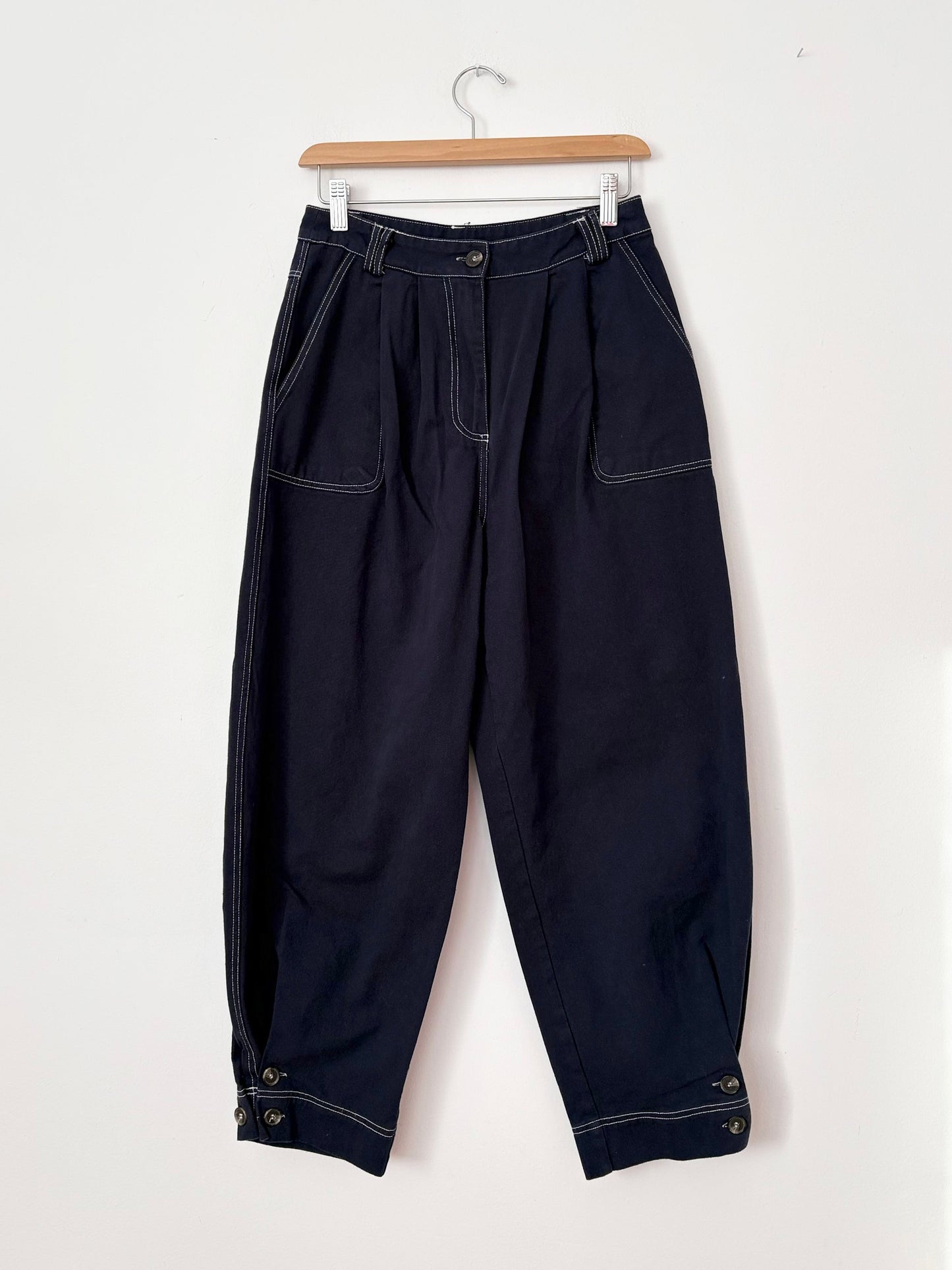 Pantalon ballon contrasté Moon River, taille S