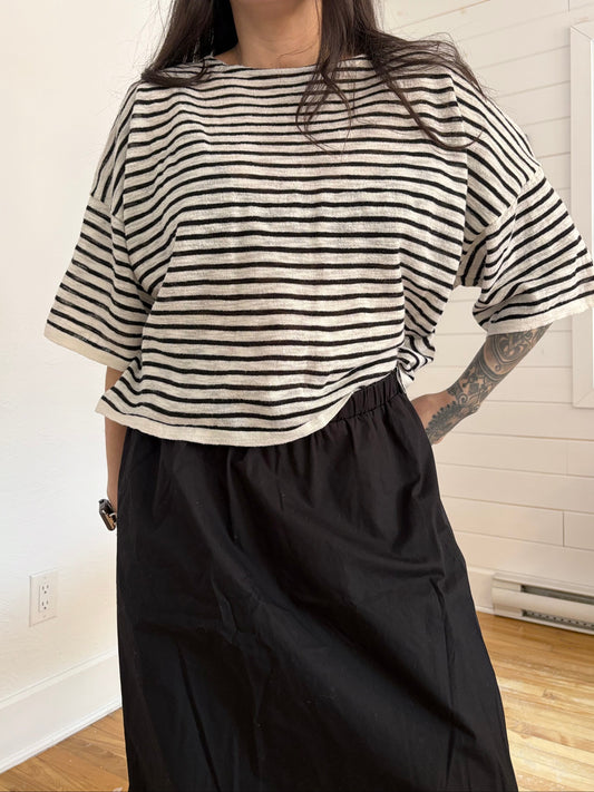 All saints stripe brook jumper M/L