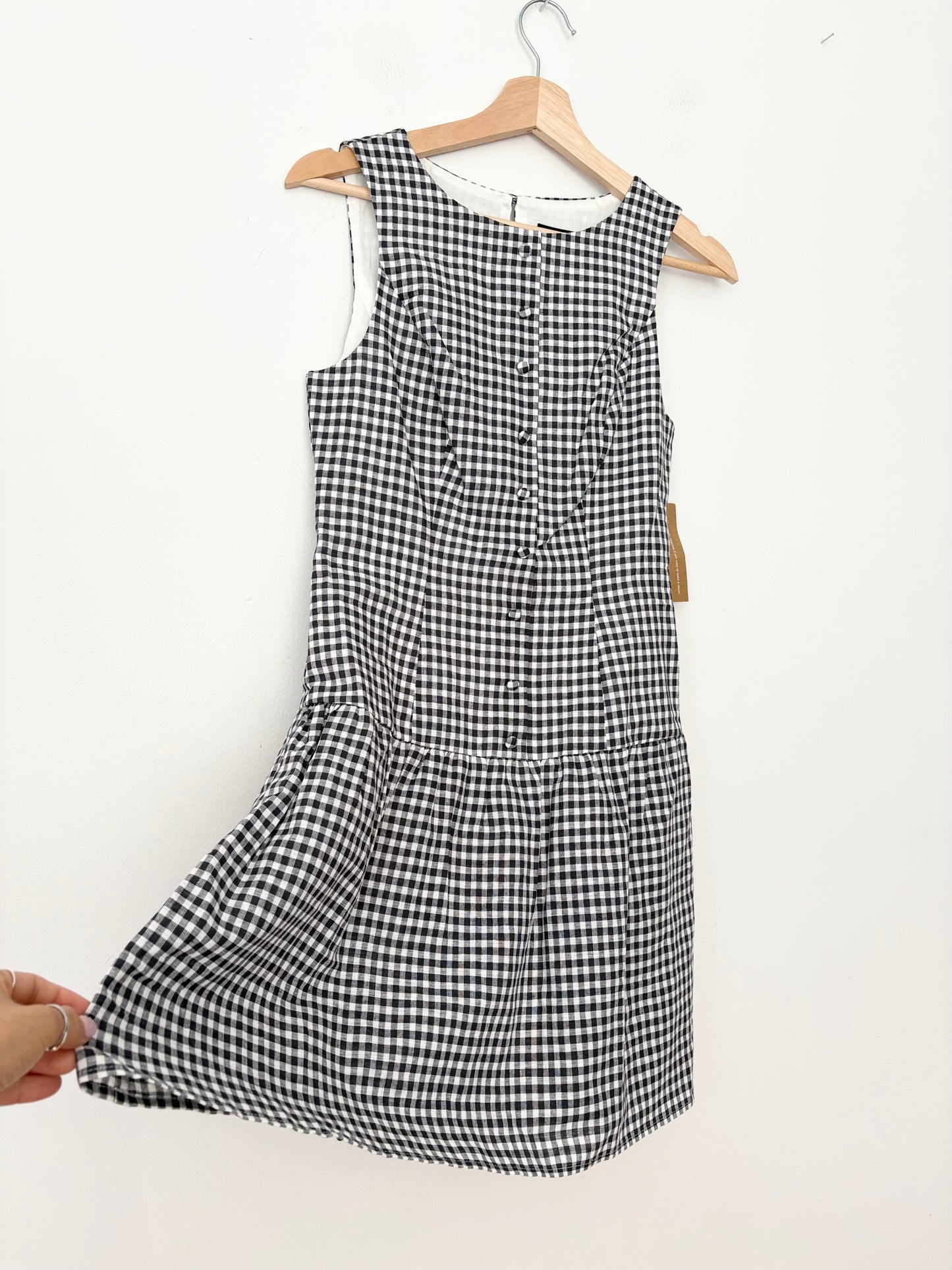 Kourt. gingham ruth dress XS
