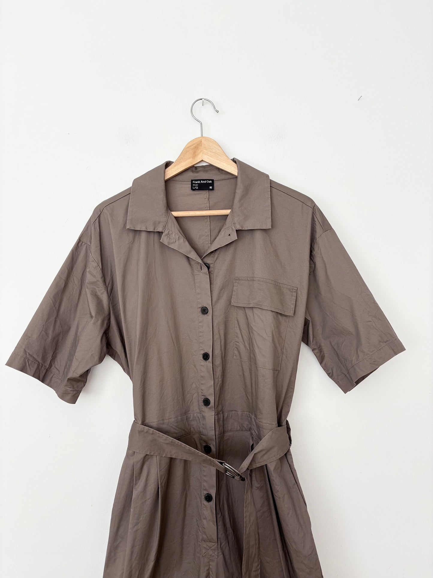 Frank & Oak the parachute jumpsuit Large
