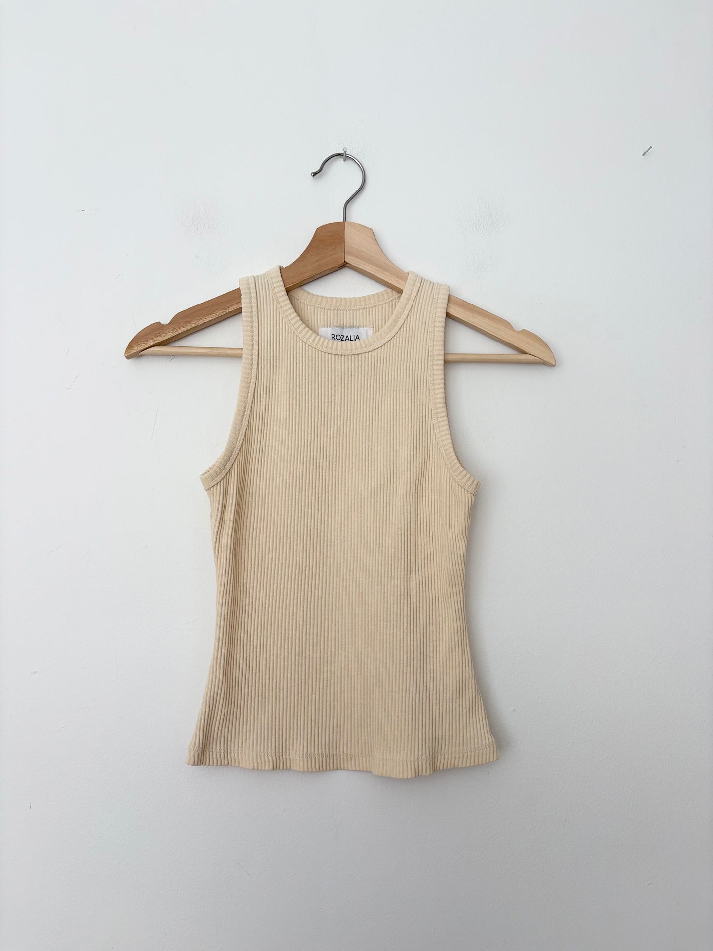Rozalia X Atoir ribbed tank top small