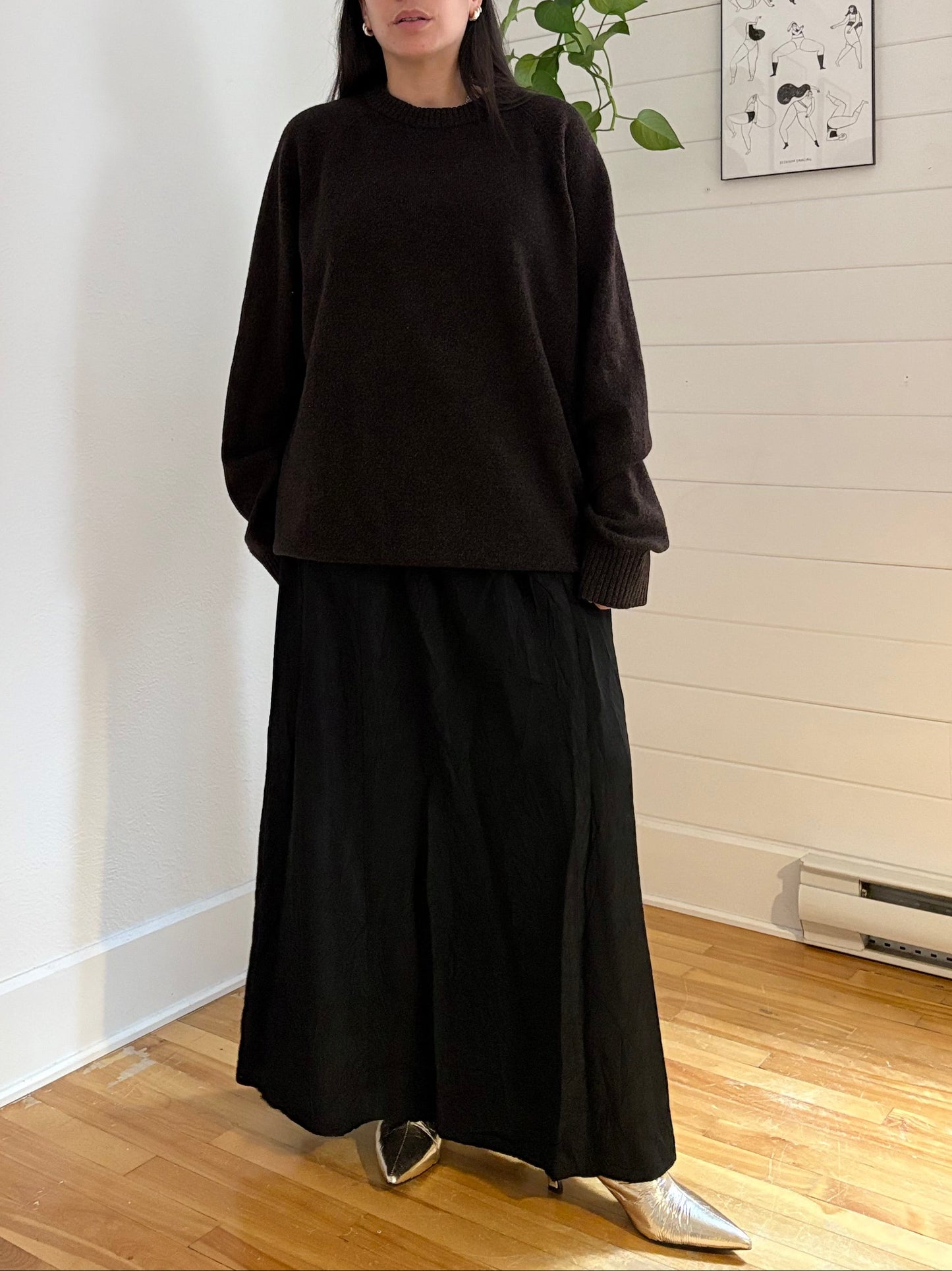 Banana Republic marled merino wool sweater XL