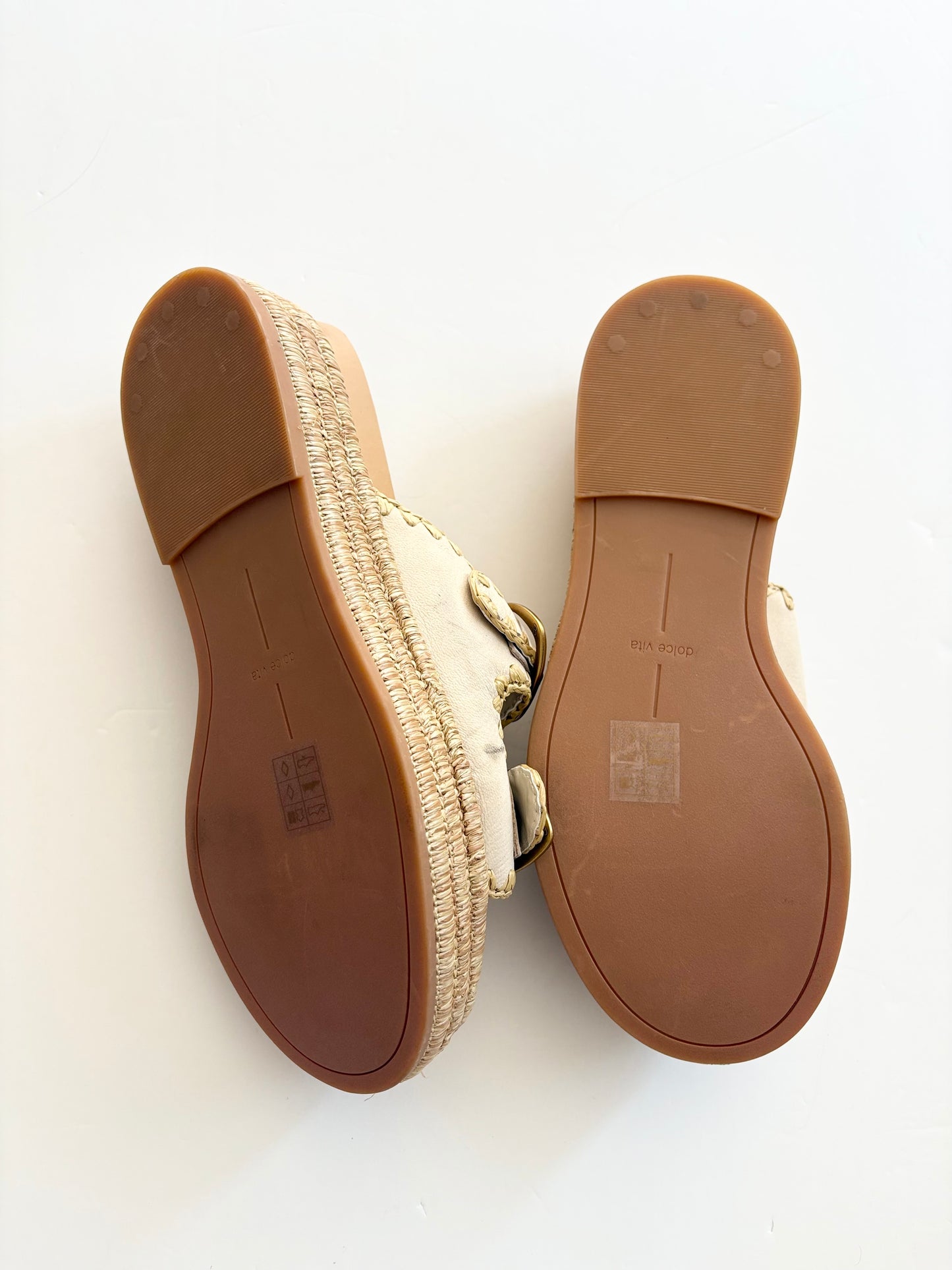 Dolce Vita Wanika raffia sandals US10
