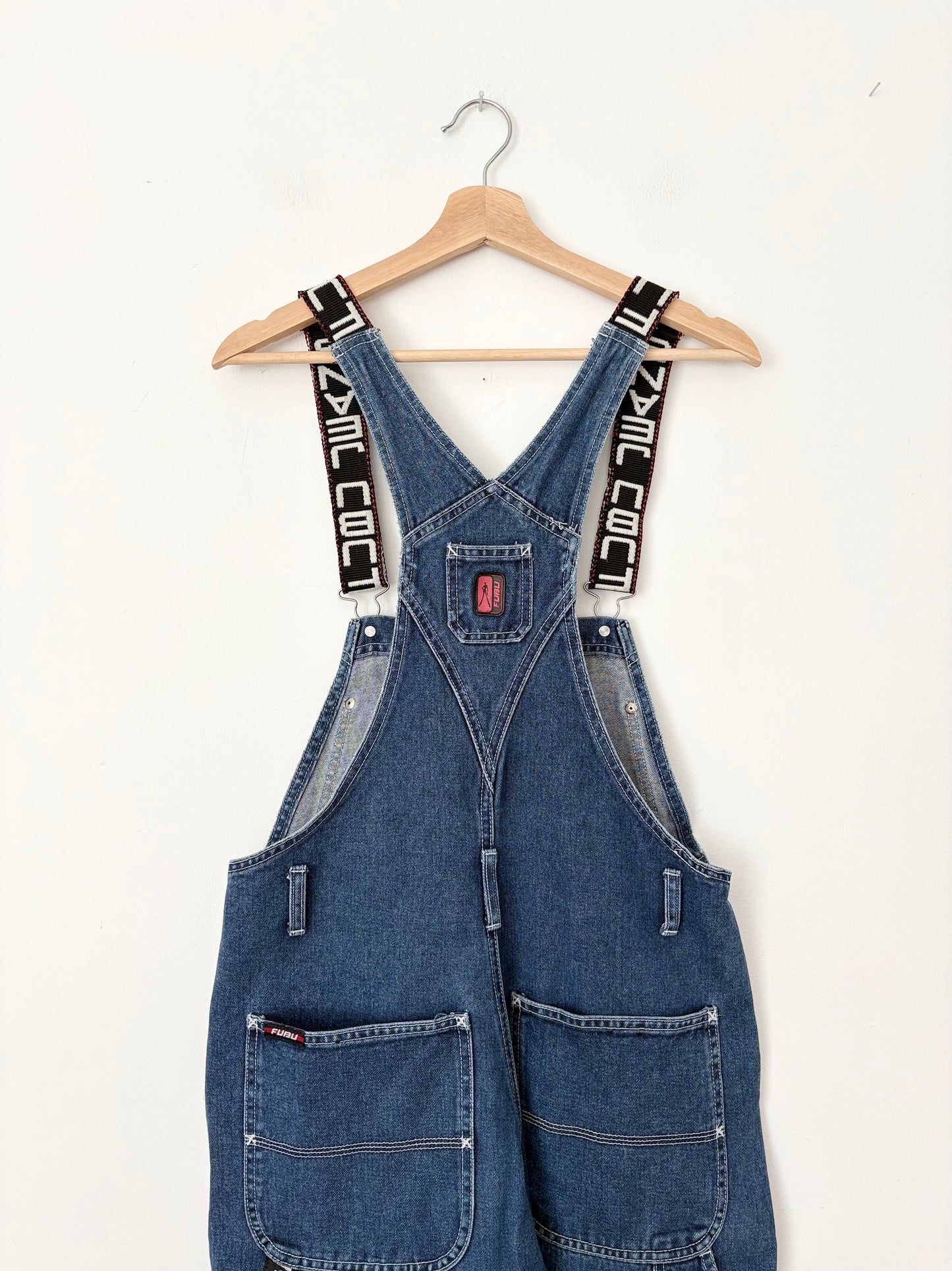 Vintage FUBU denim overalls small