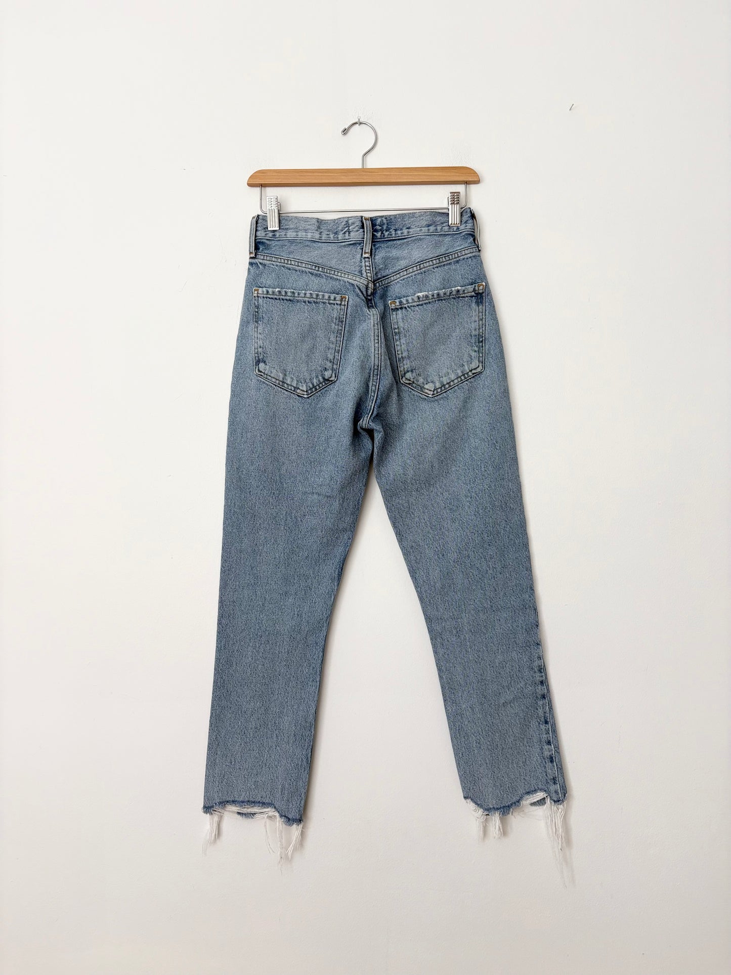 Jean court Agolde Riley taille 24