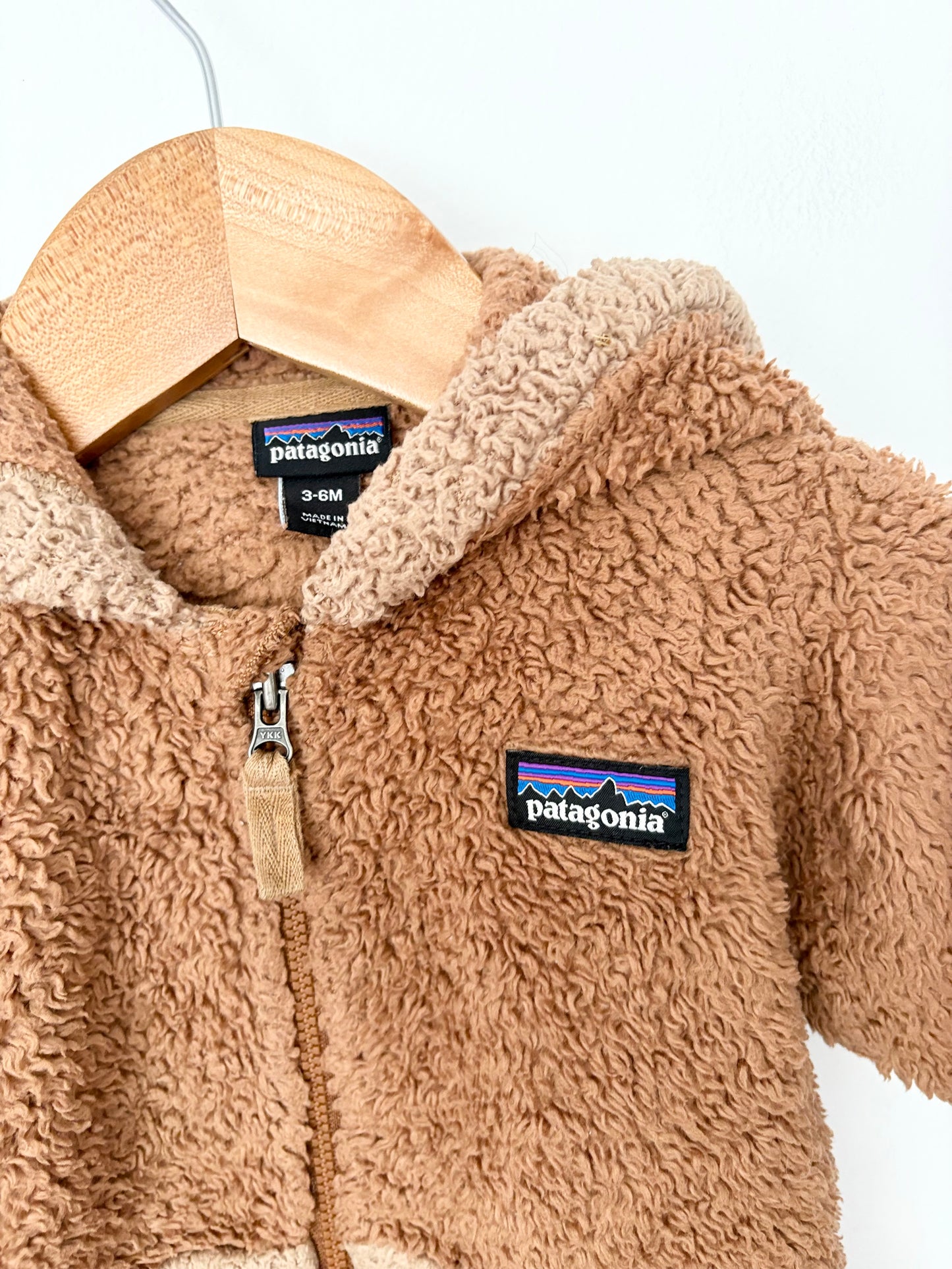 Patagonia sherpa zip jacket 3-6months