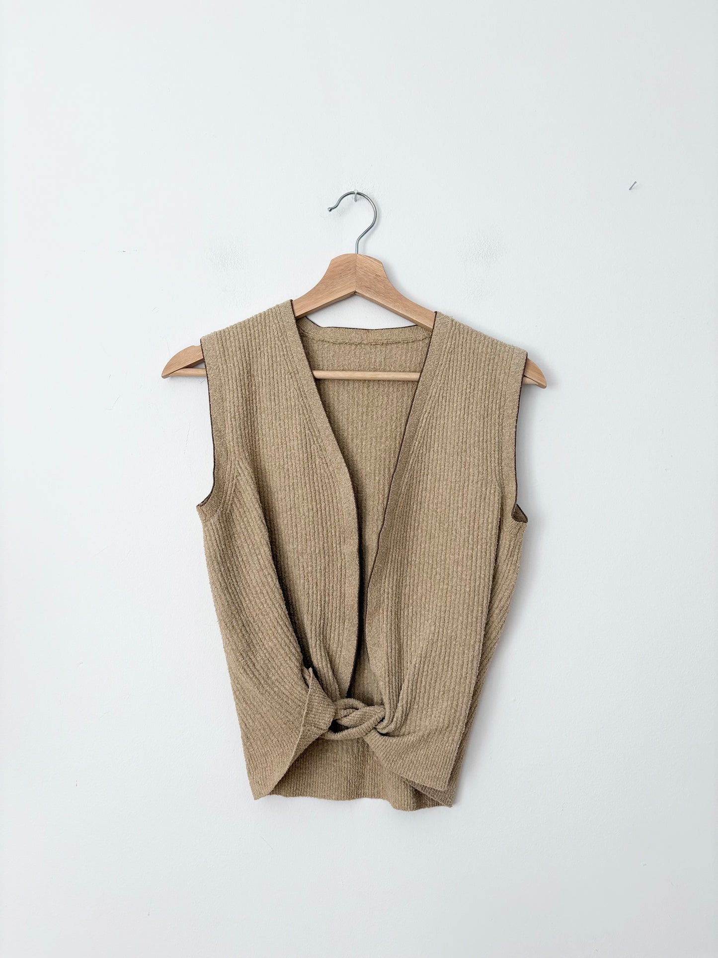 Jacquemus Le haut noué crop top Medium