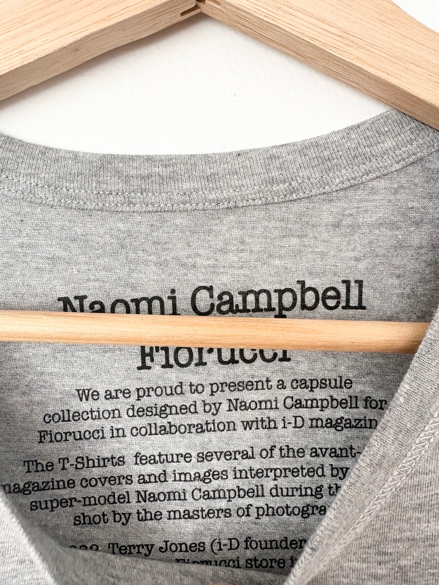Fiorucci X Naomi Campbell t-shirt à mancherons XS
