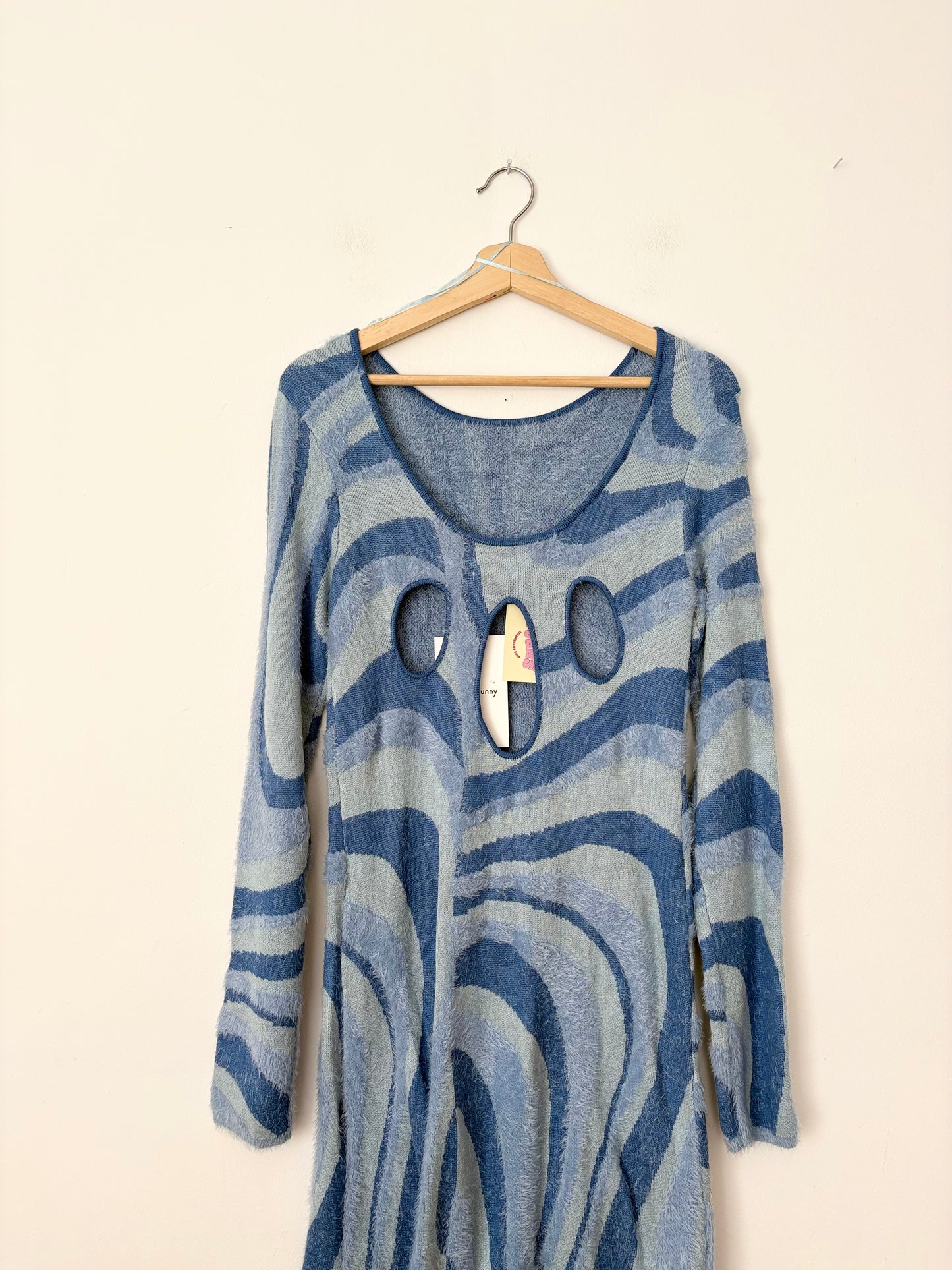 House of sunny blue moon sweater dress Medium