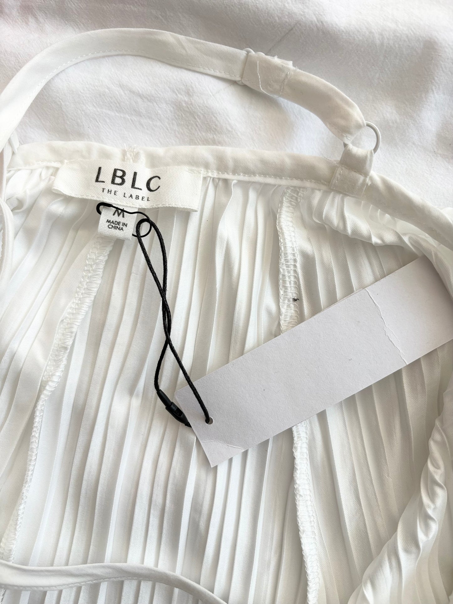 LBLC The label mini robe plissée Norma Taille M