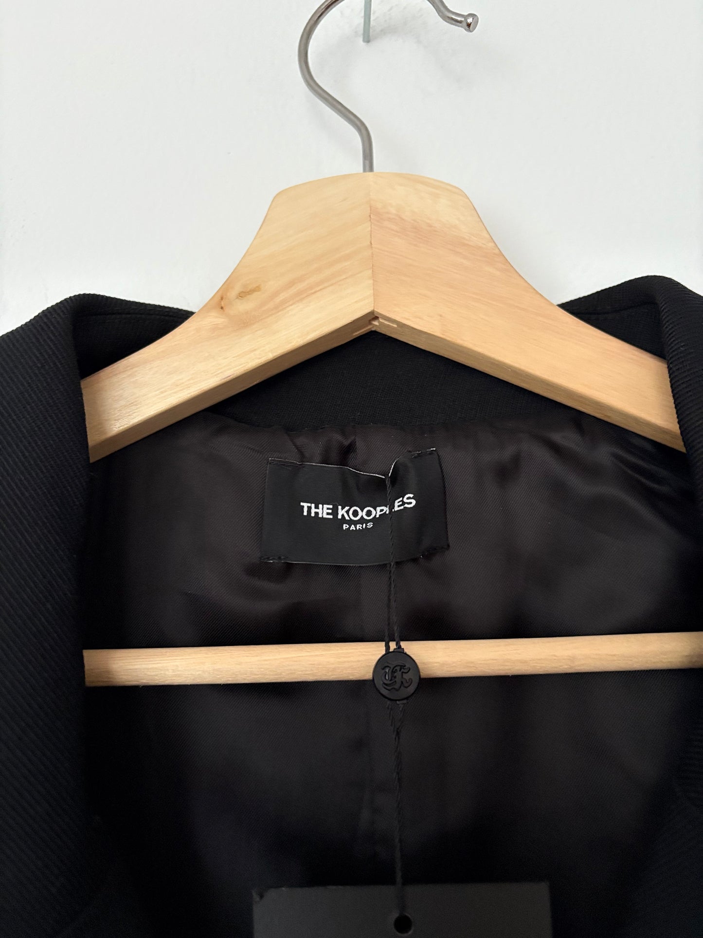 The Kooples Violette double breasted wool blend coat M-XL