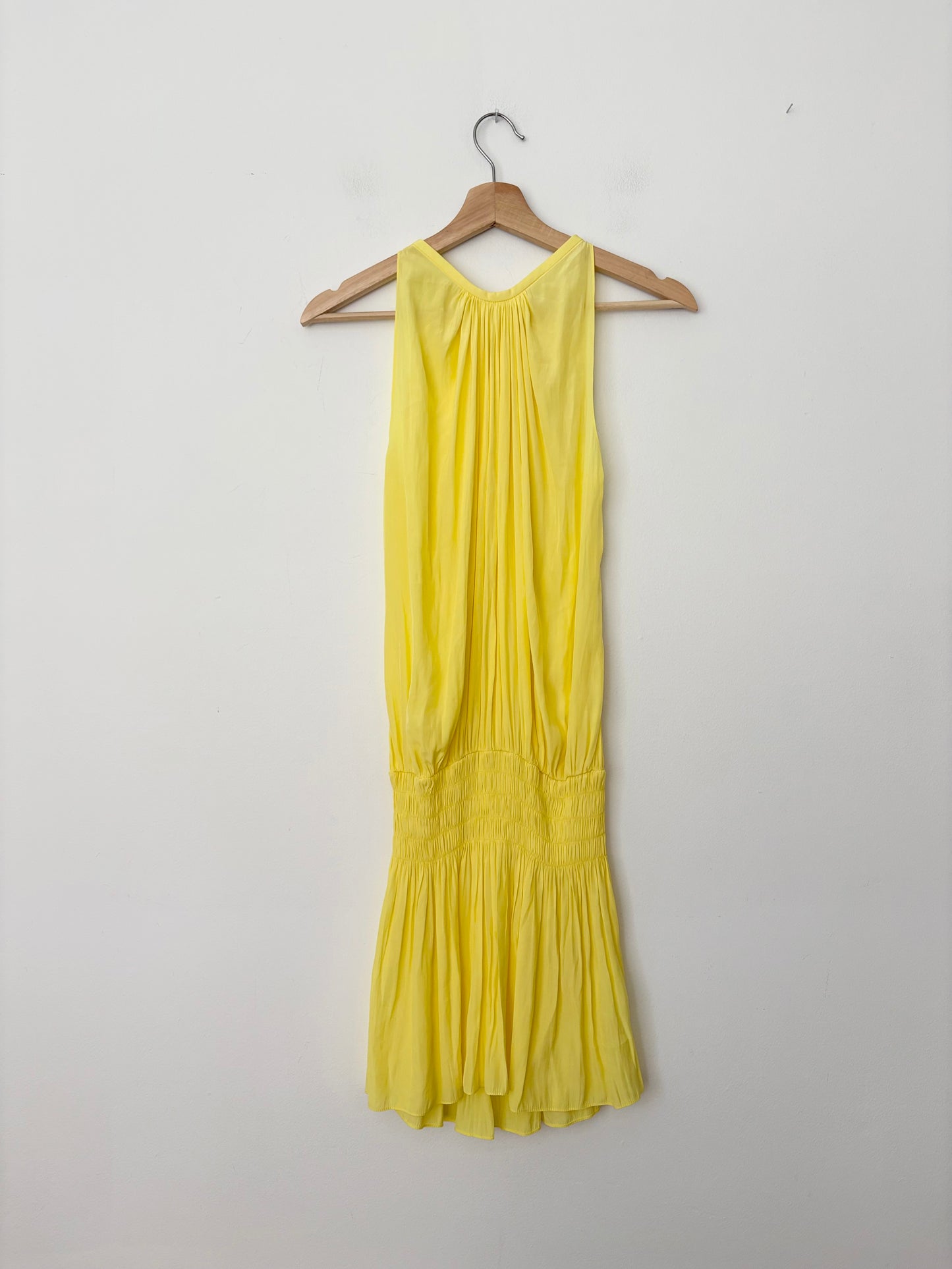 Ramy Brook Paris sleeveless drop waist mini dress Large