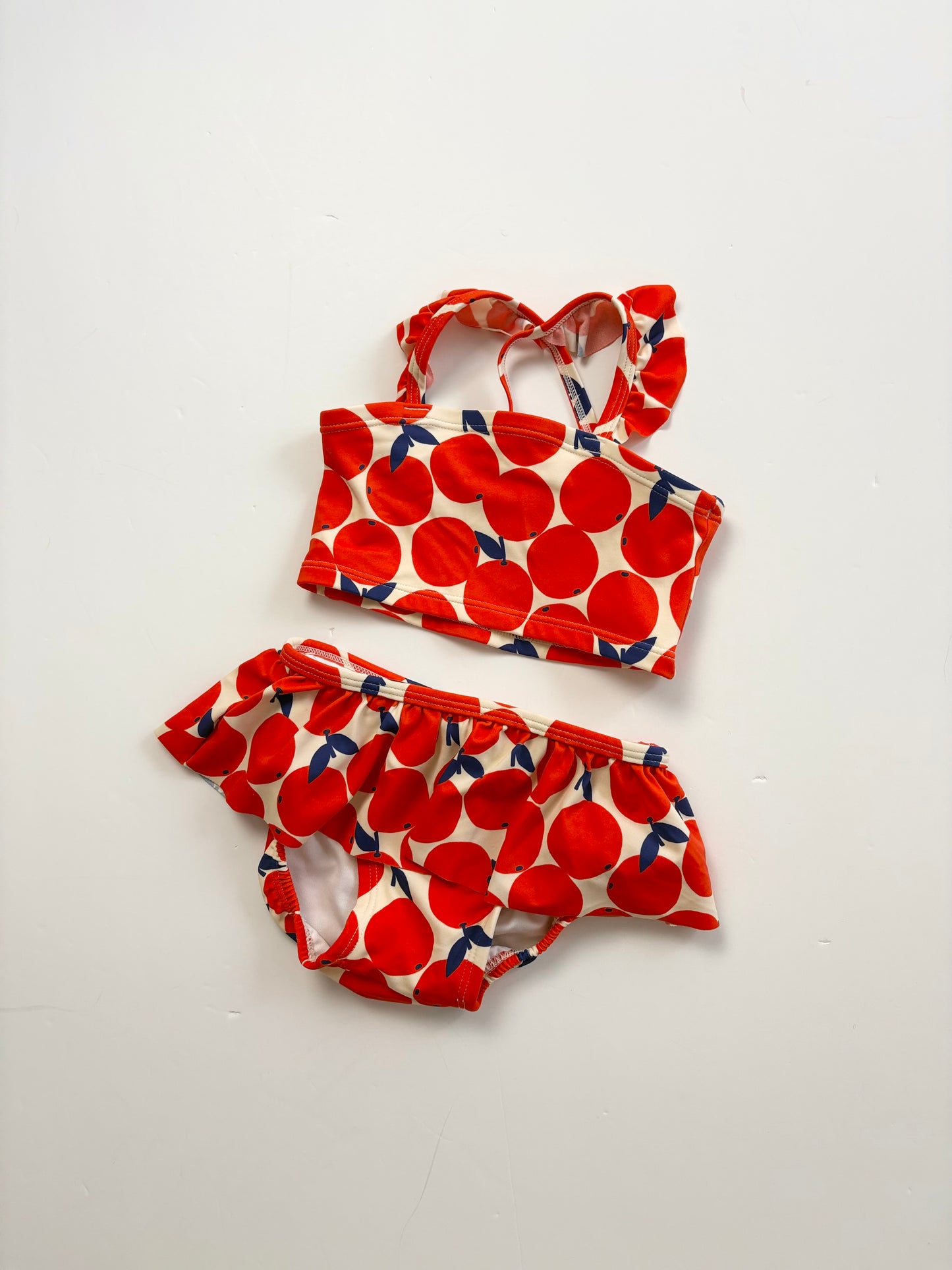 Hanna Anderson fruit 2 piece swimsuit 2T