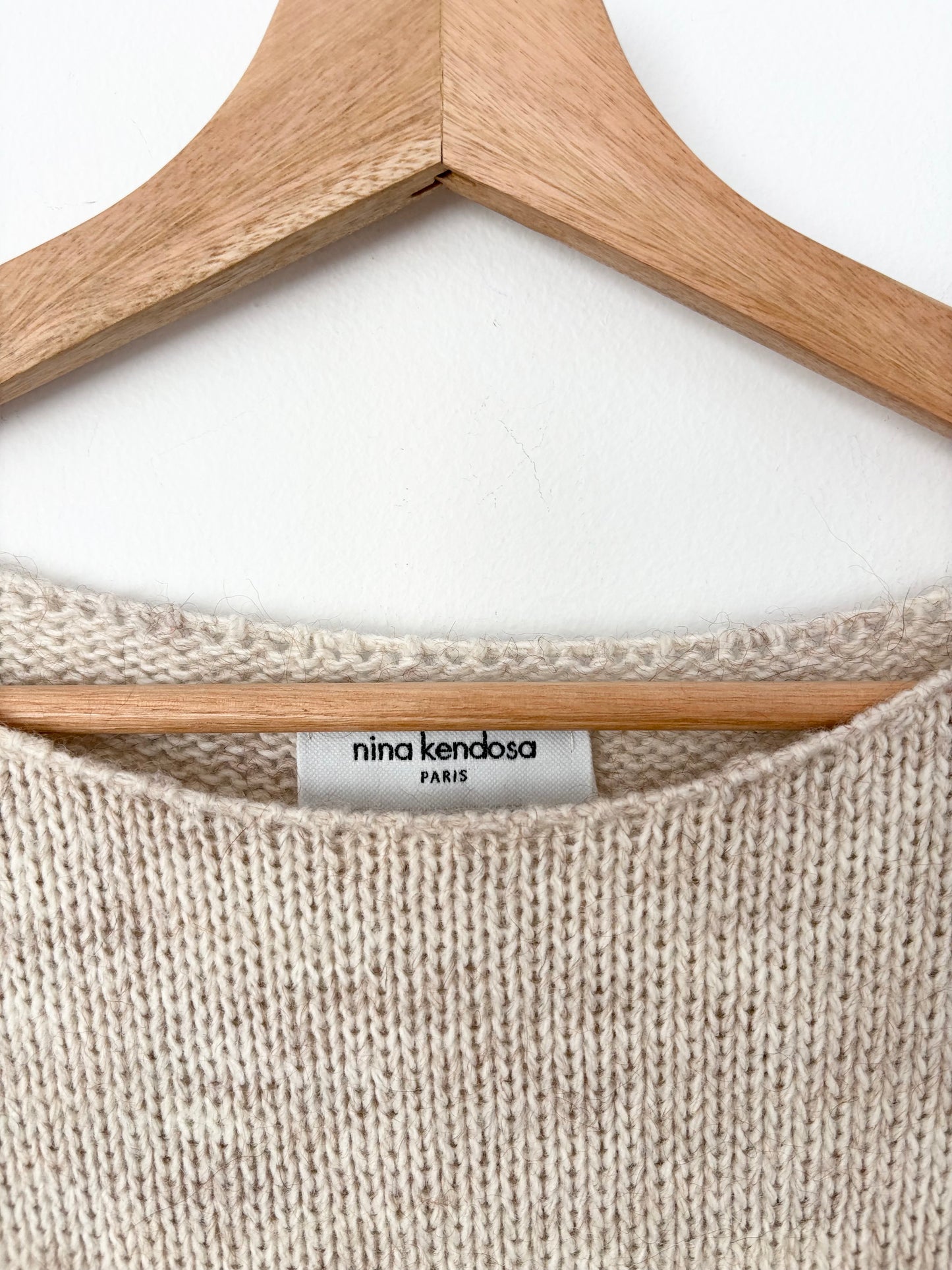 Pull rayé Nina Kendosa Wladimir style pêcheur, taille S/M