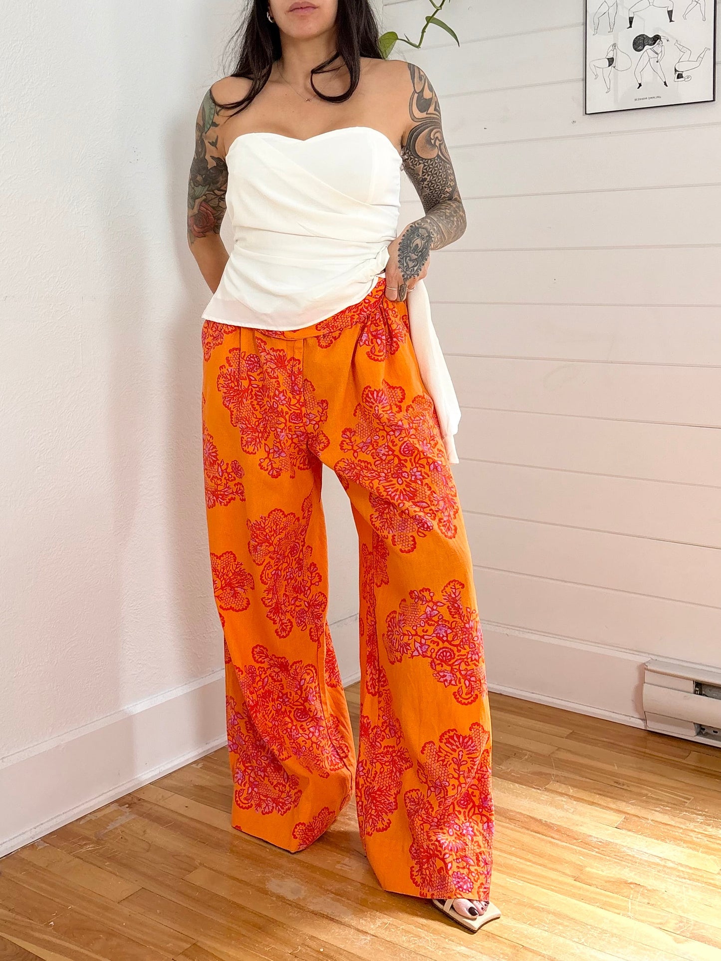 Entro layered tube top Small