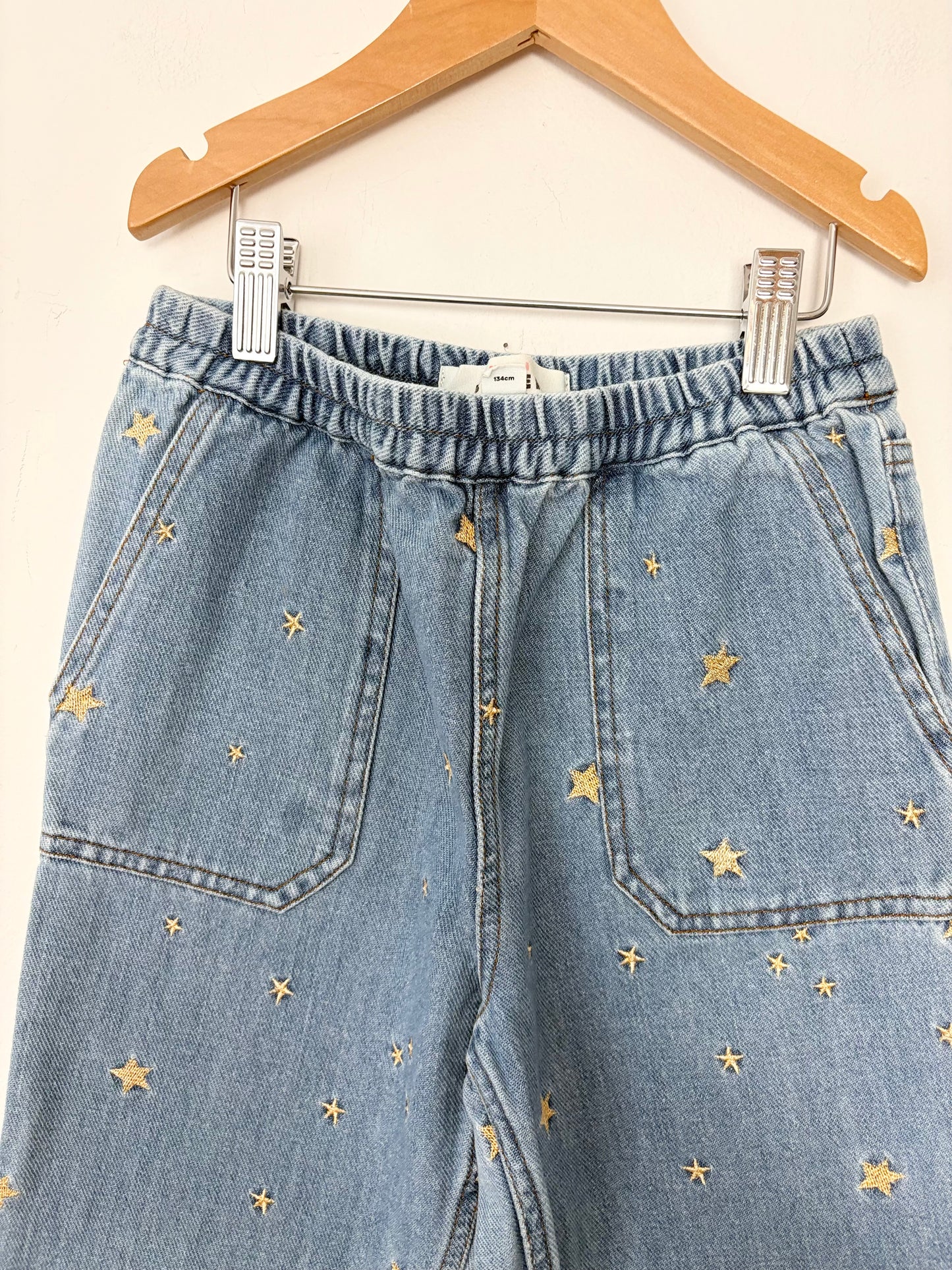 Boden star embroidered jeans 9Y