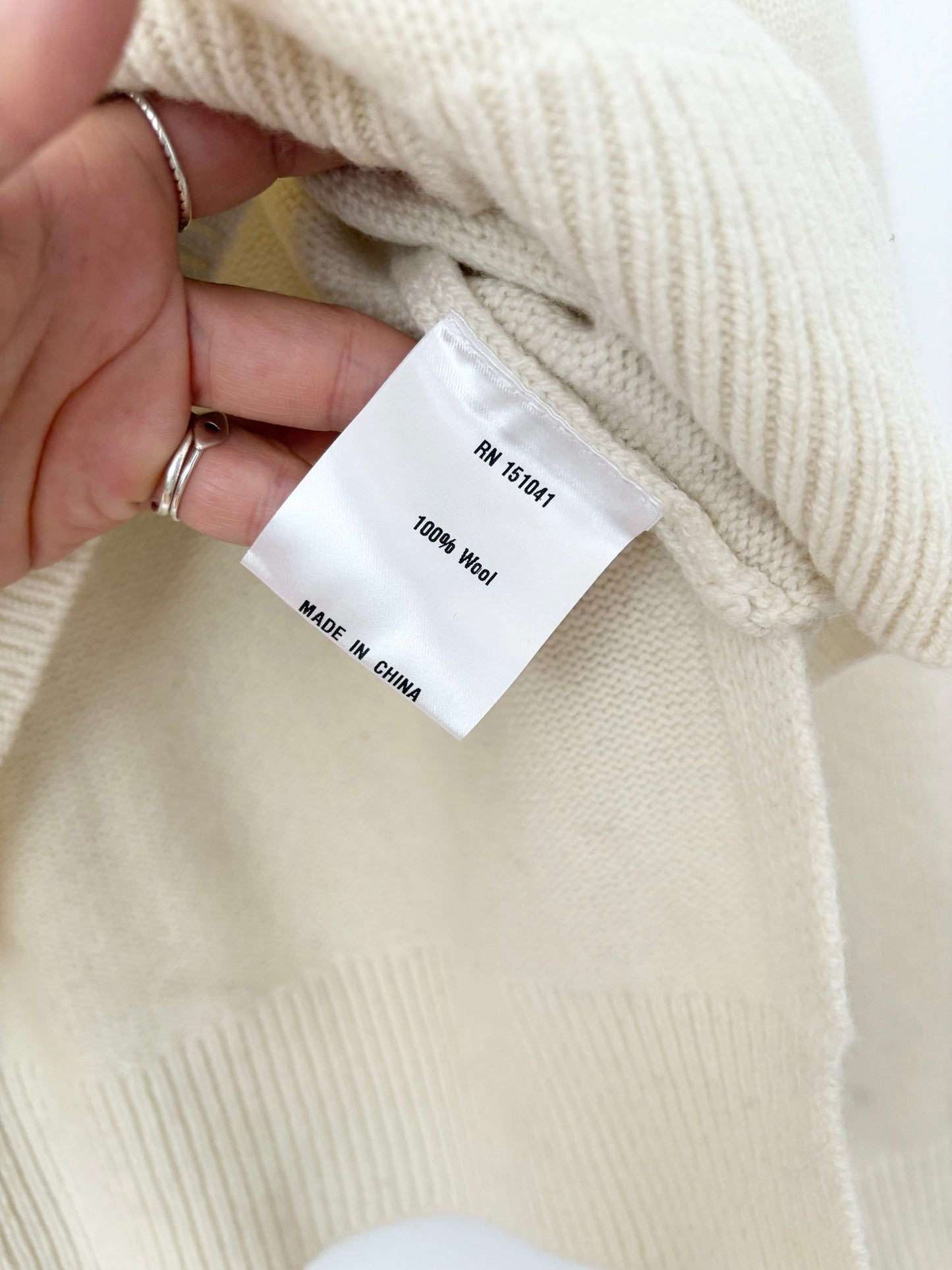CAARA Rove merino wool sweater Medium
