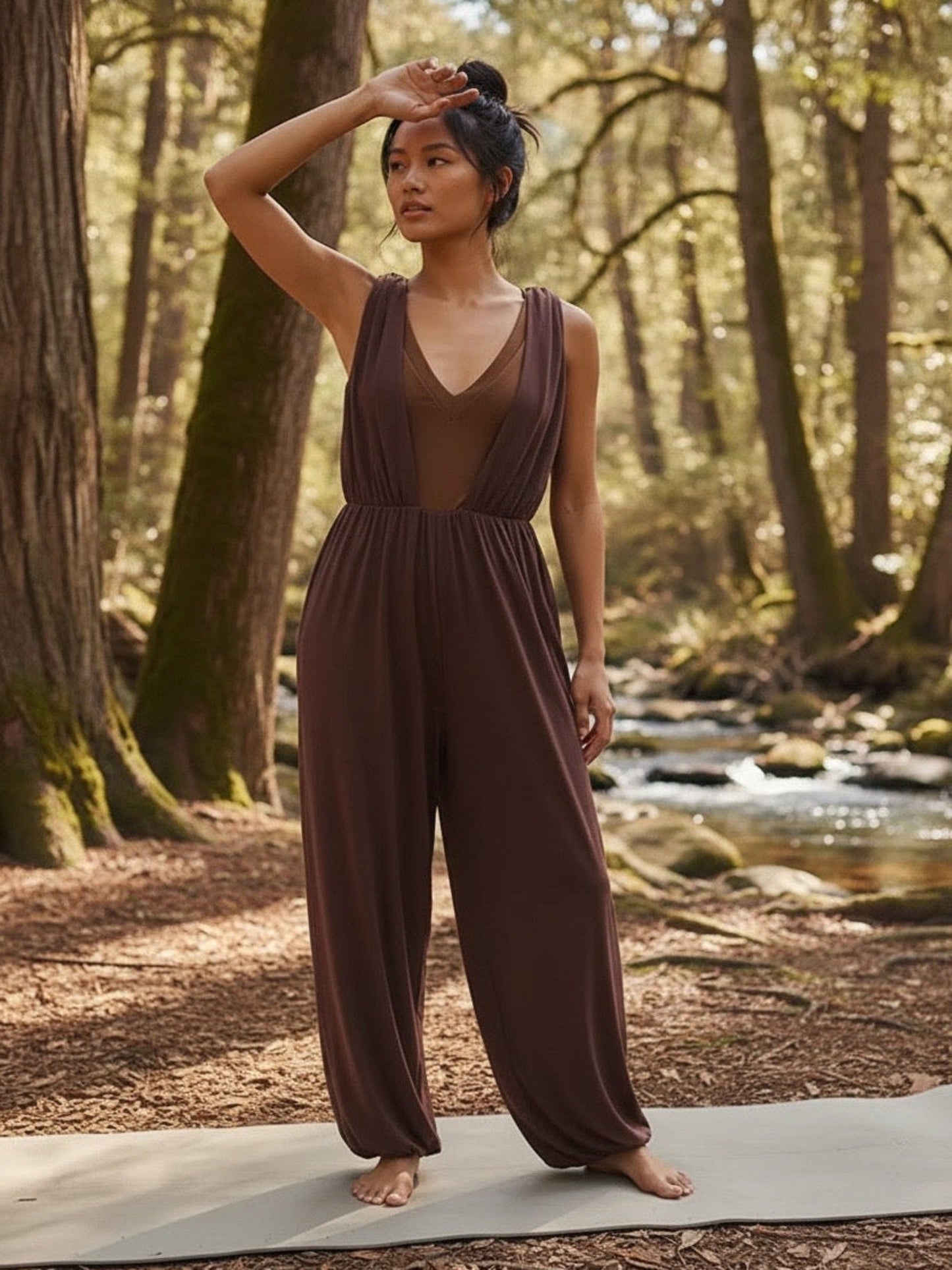 Free People movement breezy day one piece Small