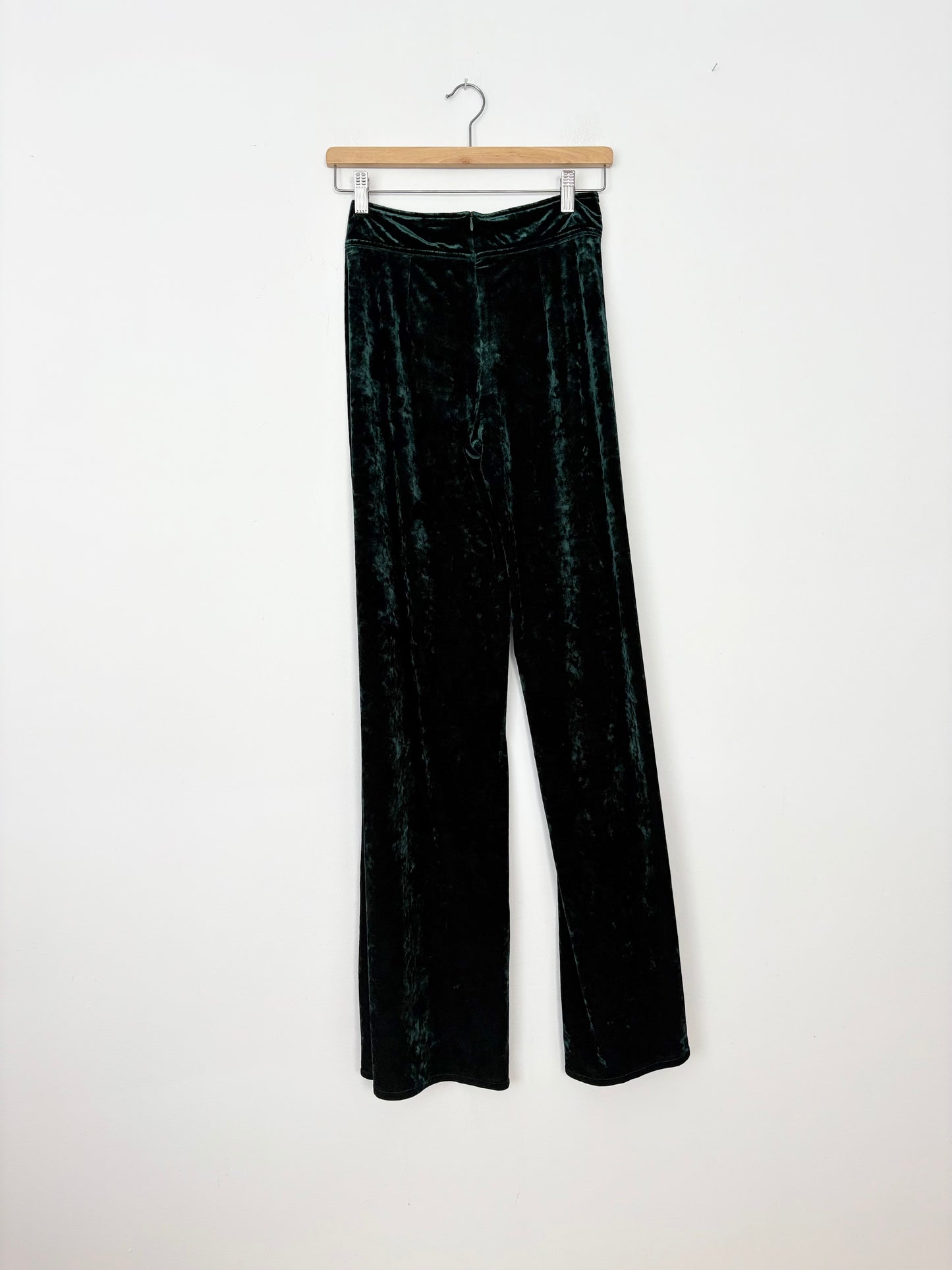 Billy T velvet wide leg pants XS/S