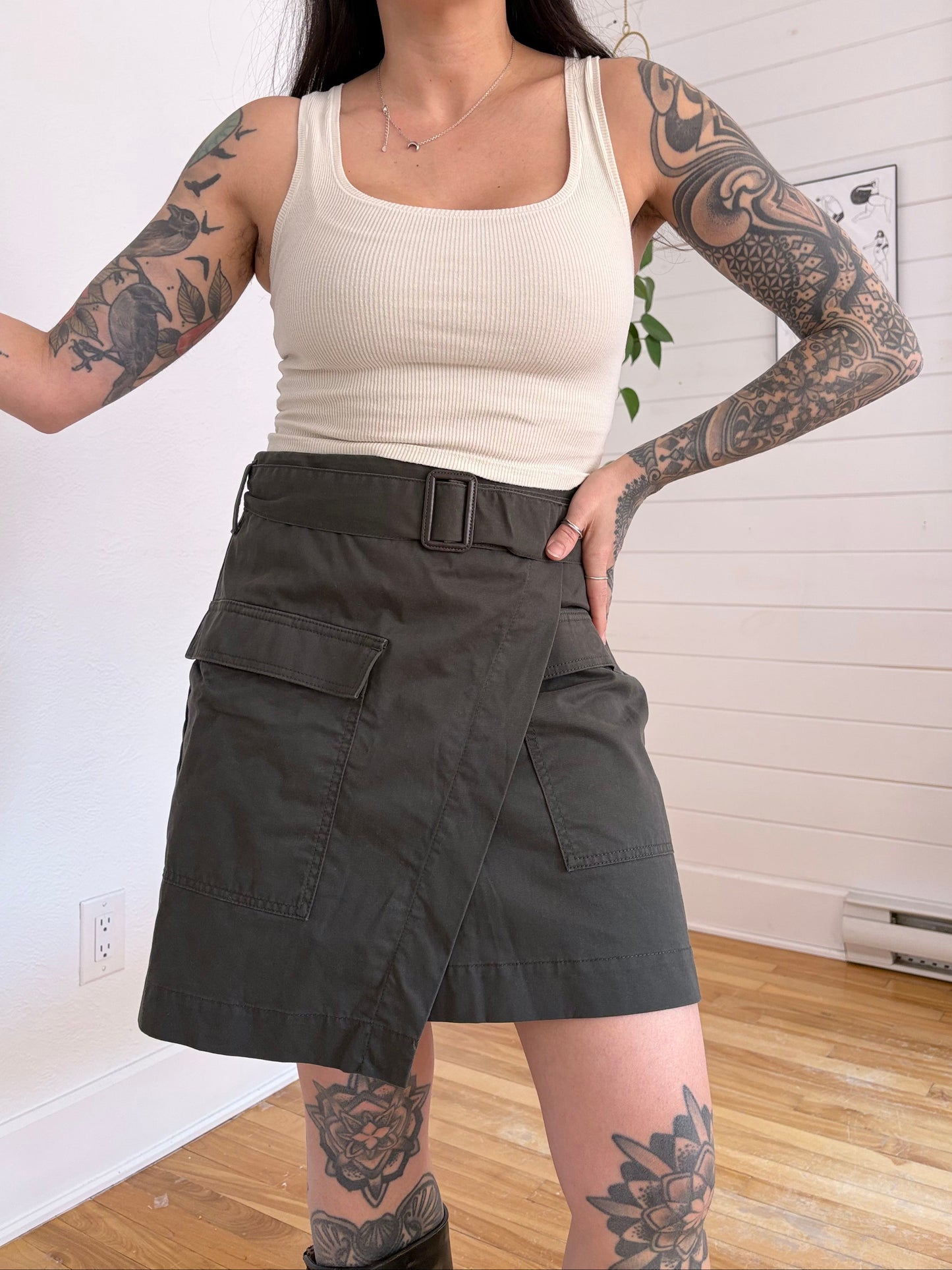 Débardeur en coton côtelé Skims, taille S