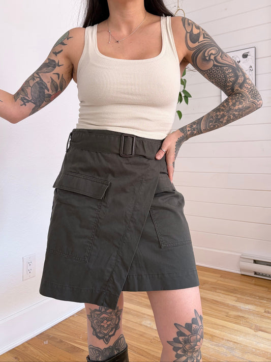 Skims cotton ribbed tank top Small
