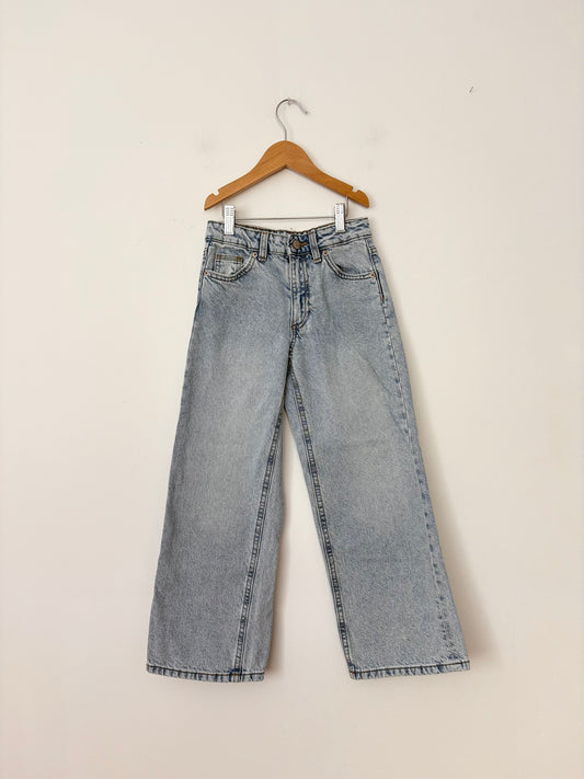 Zara wide leg jeans 8/9