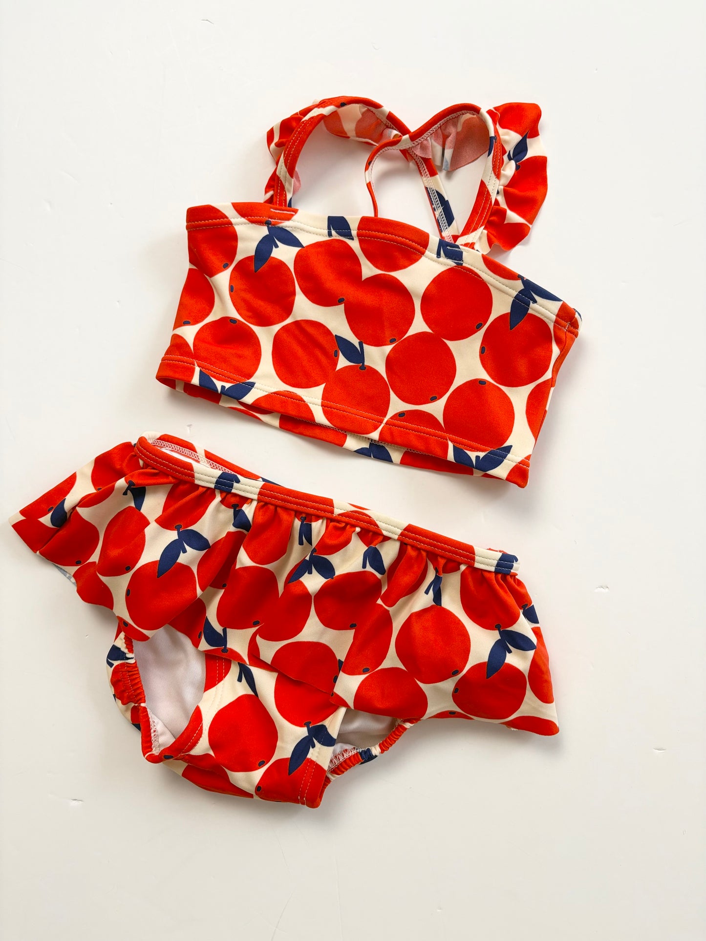 Hanna Anderson fruit 2 piece swimsuit 2T